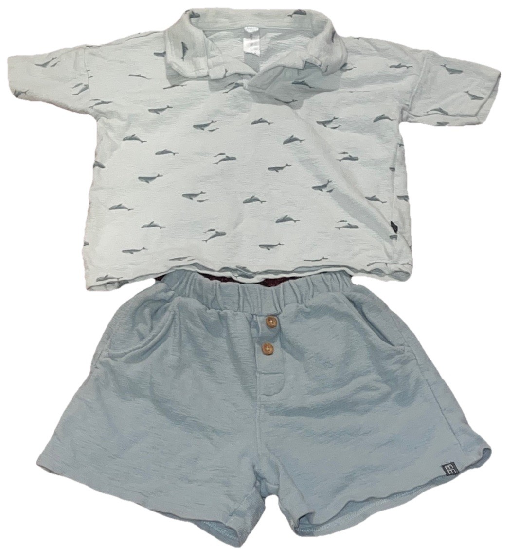 Modern Moments By Gerber Boys Boat Outfit Set Size 3t