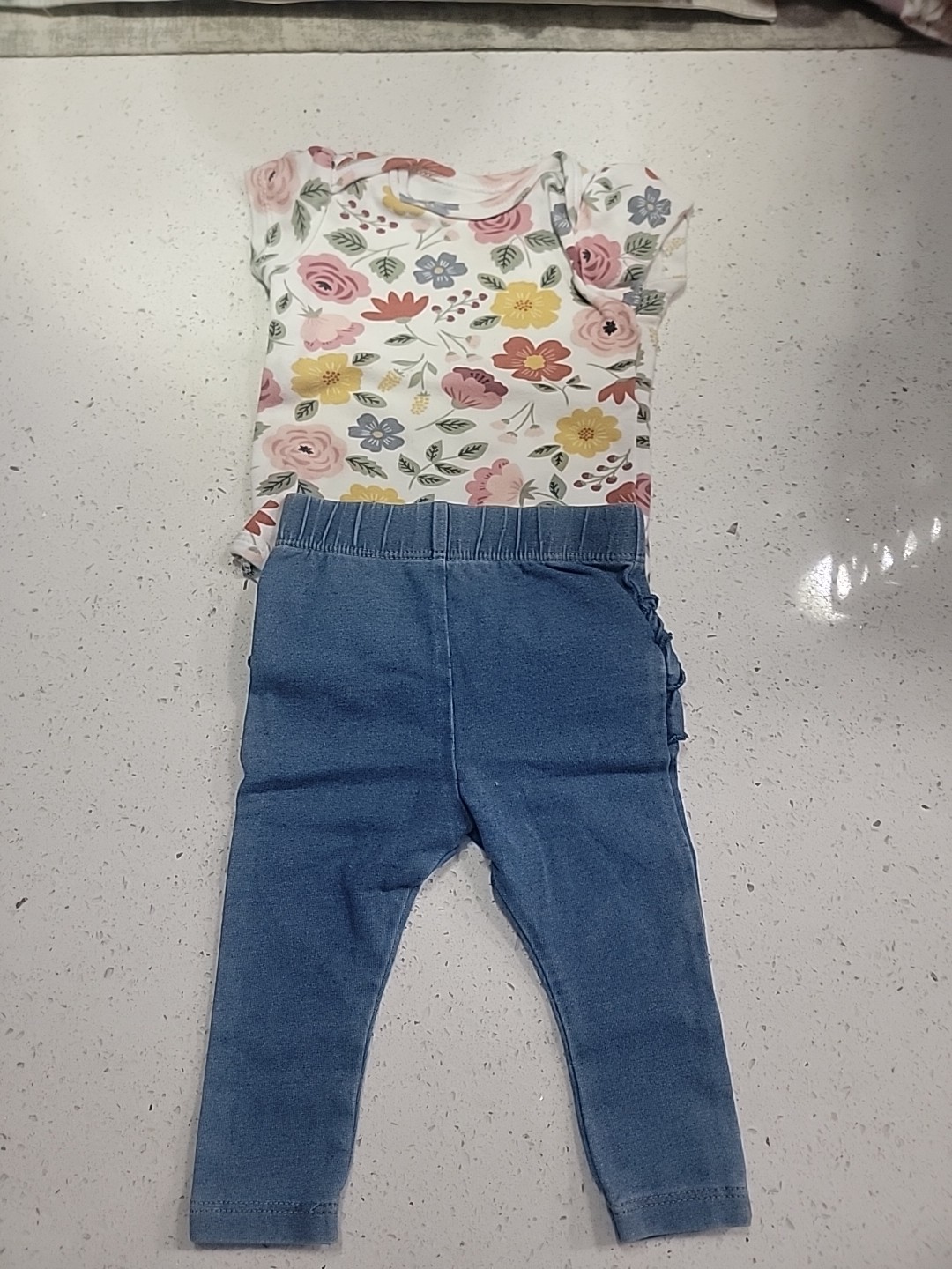 10 Piece 0-3 Baby Girl Clothing Sets