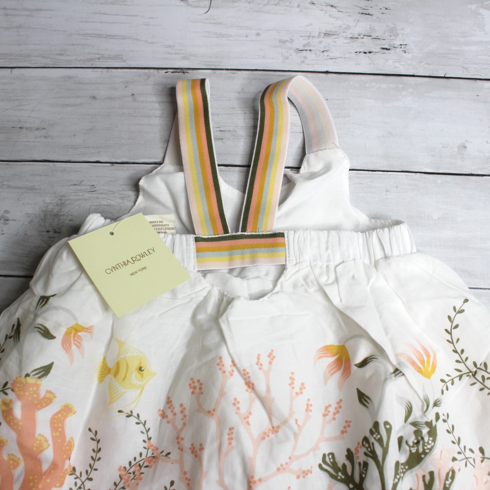Cynthia Rowley Girl’s Sun Top Shorts Set Toddler Size 24 Months Floral Summer