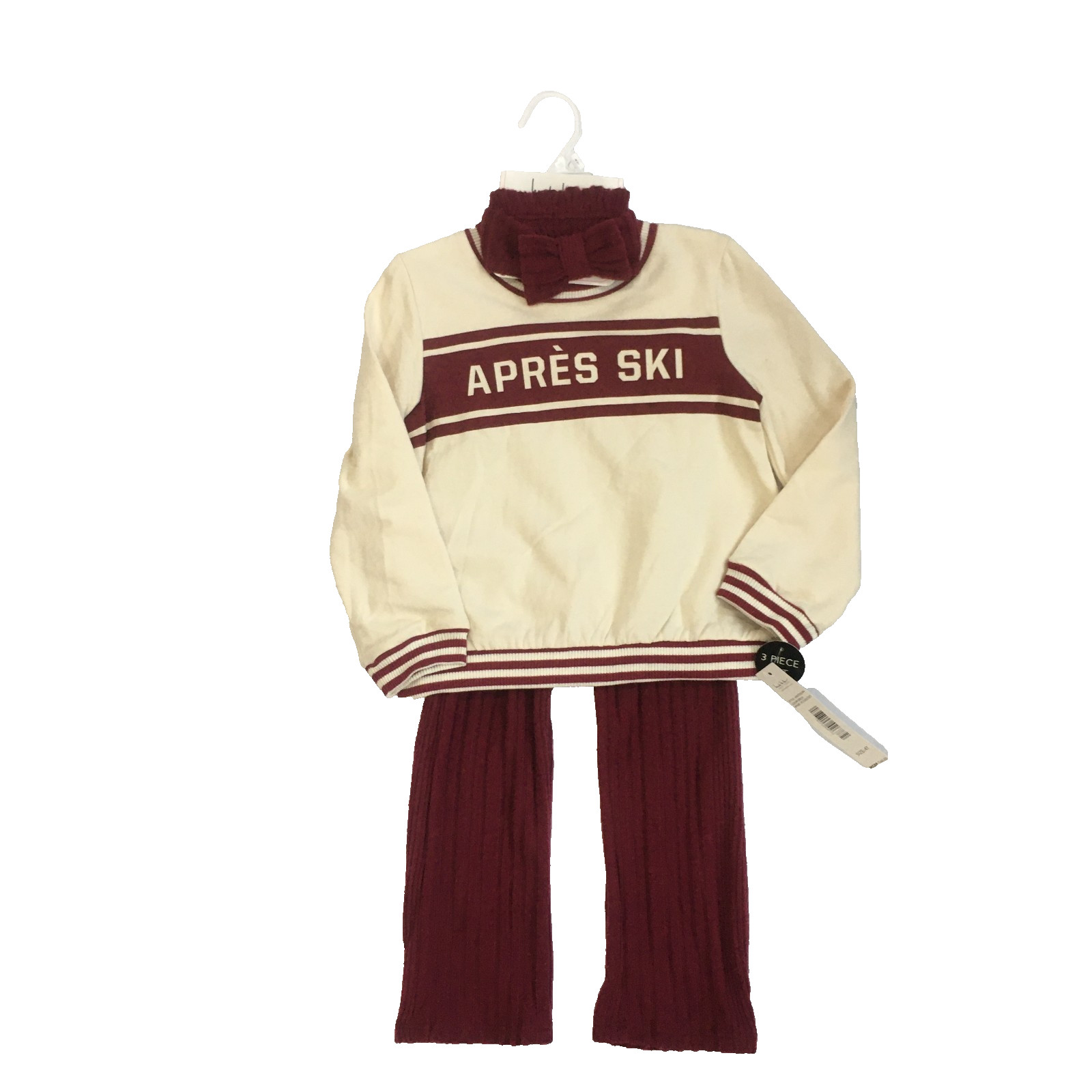 Nicole Miller New York Apres Ski outfit NWT 3 Piece set size 3T Girls