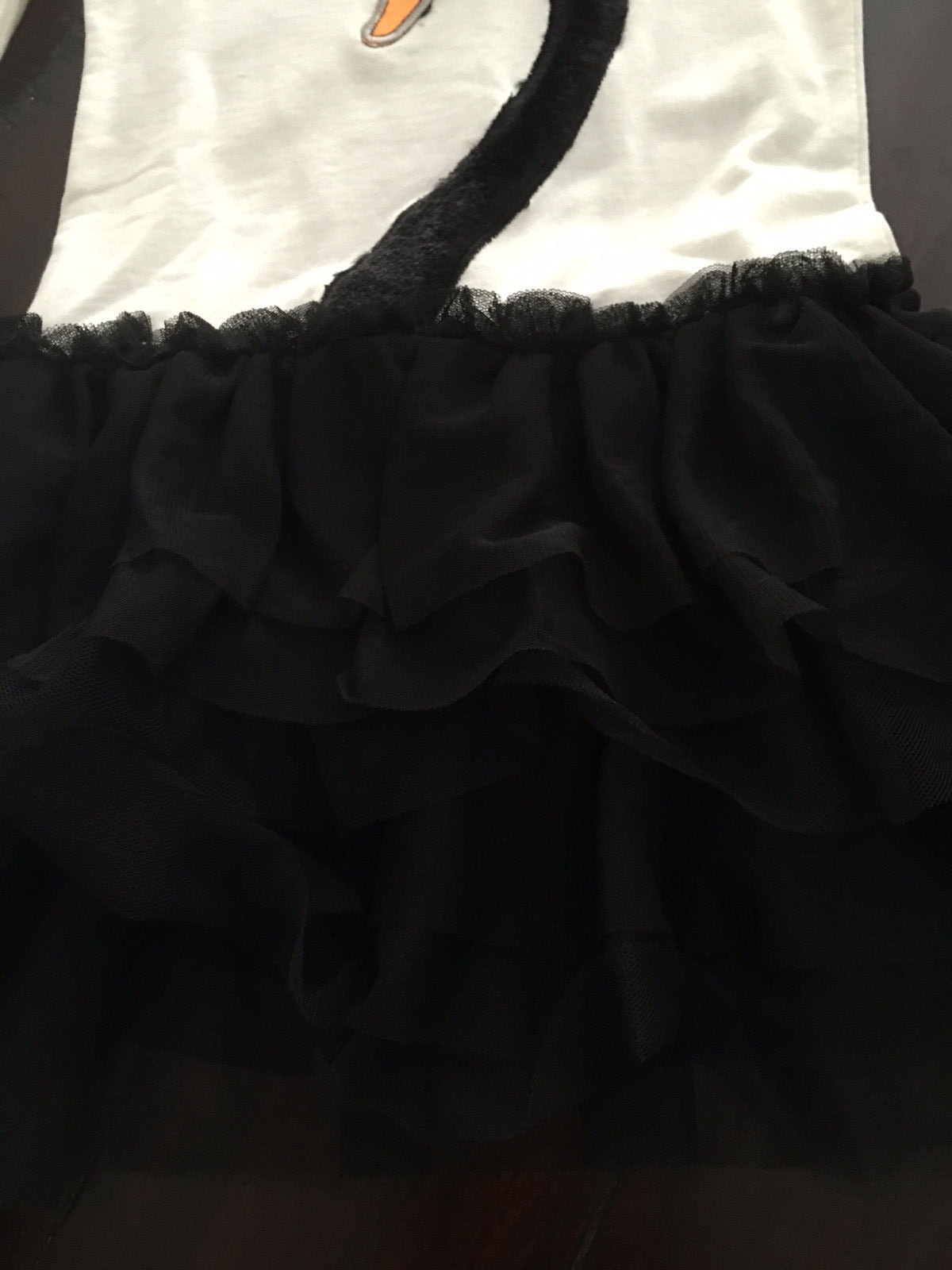 NEW! Girl’s Swan Princess Tutu Pageant Party Holiday Dress Black & White