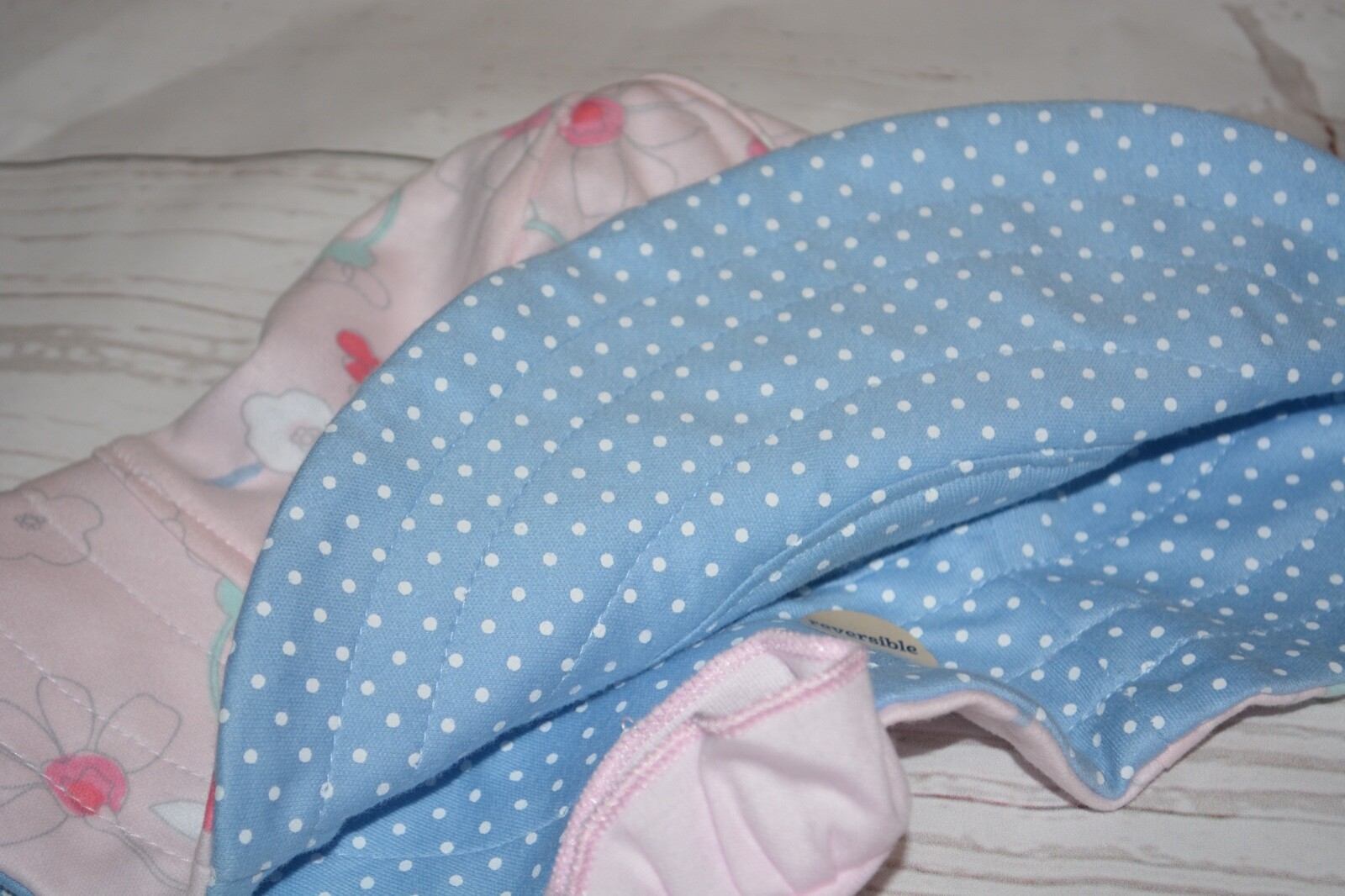 3 PCS GERBER ORGANIC COTTON BABY GIRL OUTFIT SET 3 – 6 MONTHS PINK DRESS SUN CAP