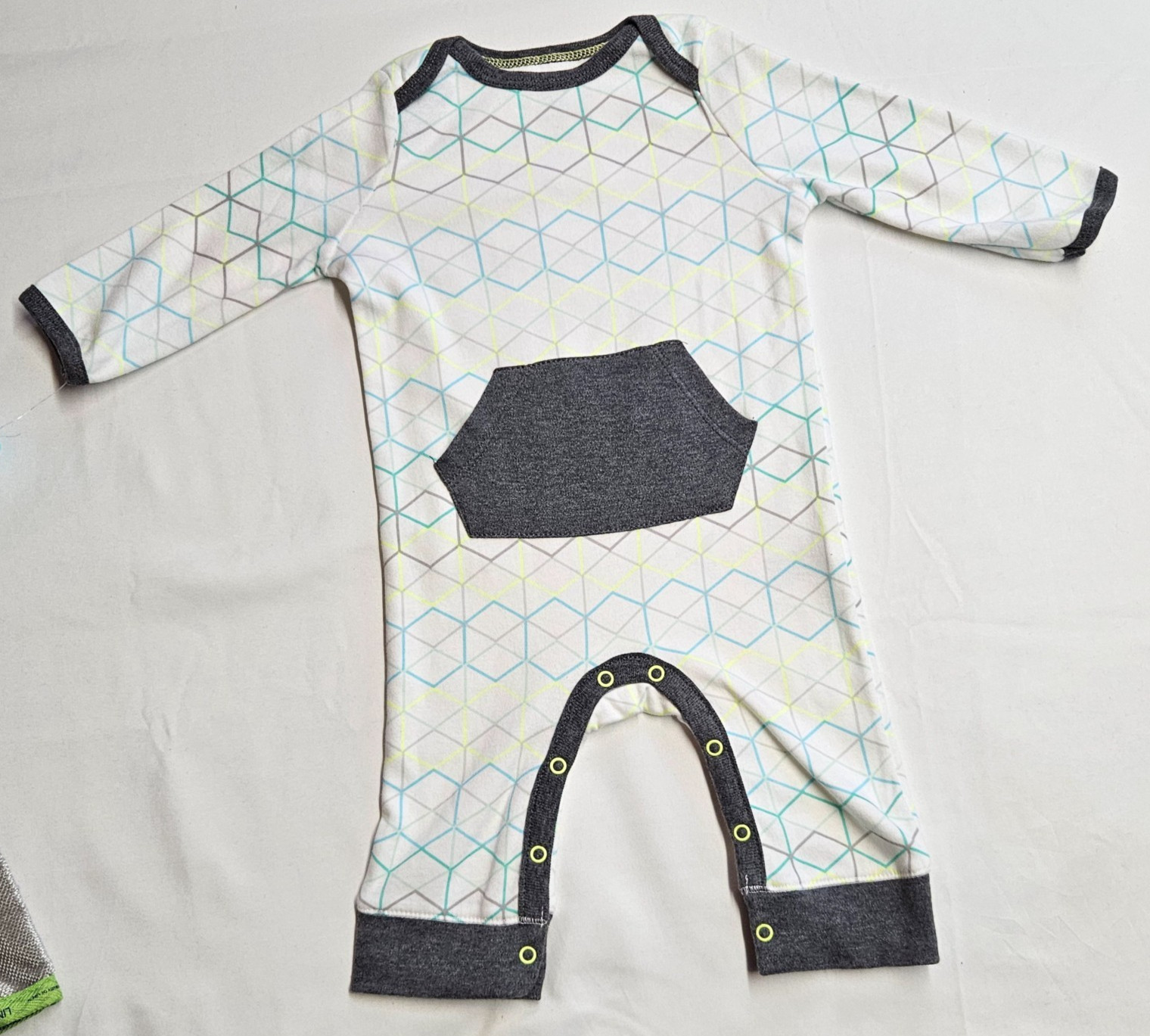 NWT 0-3 Month Cloud Island 2-Piece Romper Set