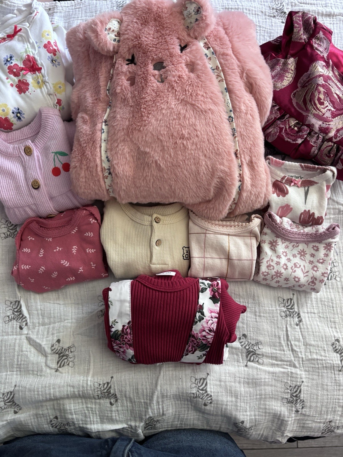 Pink Baby Girl Bundle Mix | NB–9M | 10 Pieces