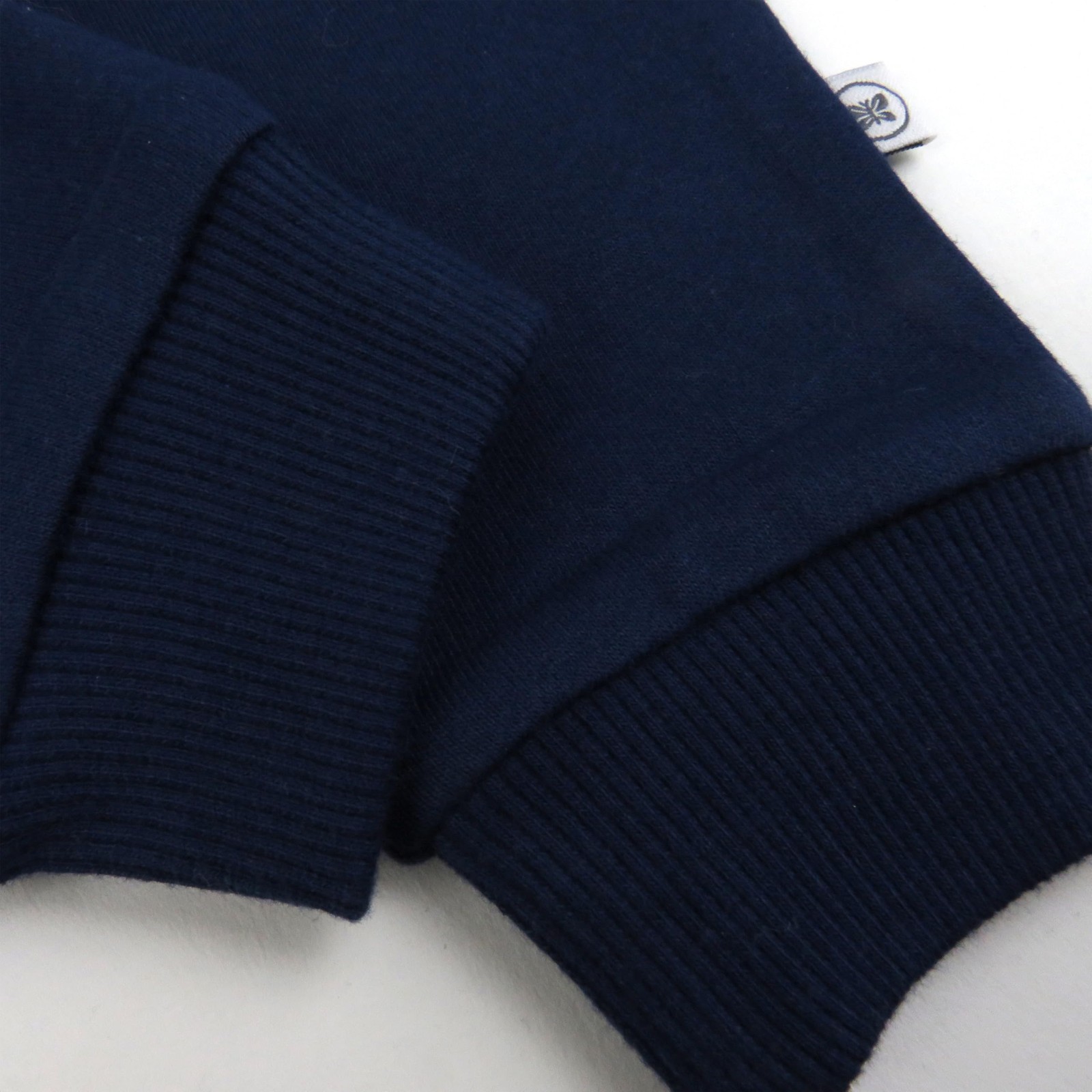 HonestBaby 2-Piece Fleece Zip Hoodie and Sweatpant 18 Months, Varsity Navy