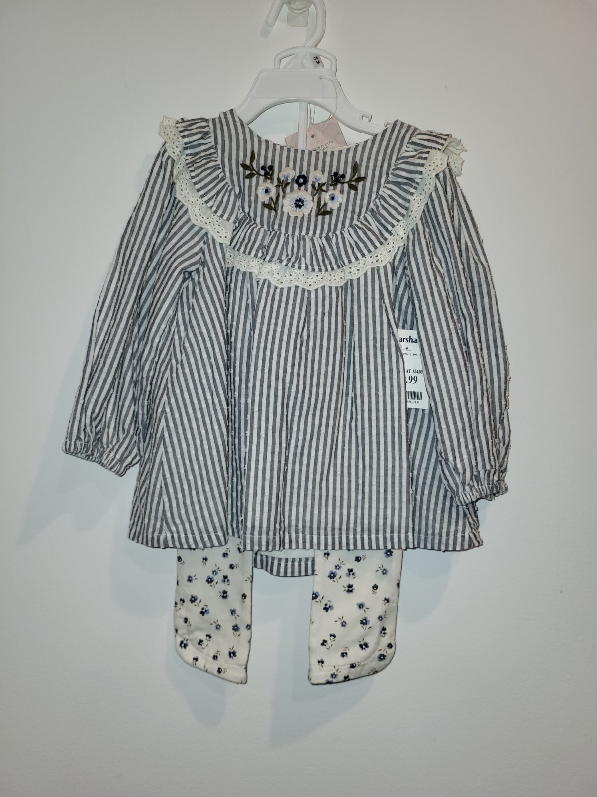 Catherine Malandrino 3 Piece Set 24 Months Girls New With Tags