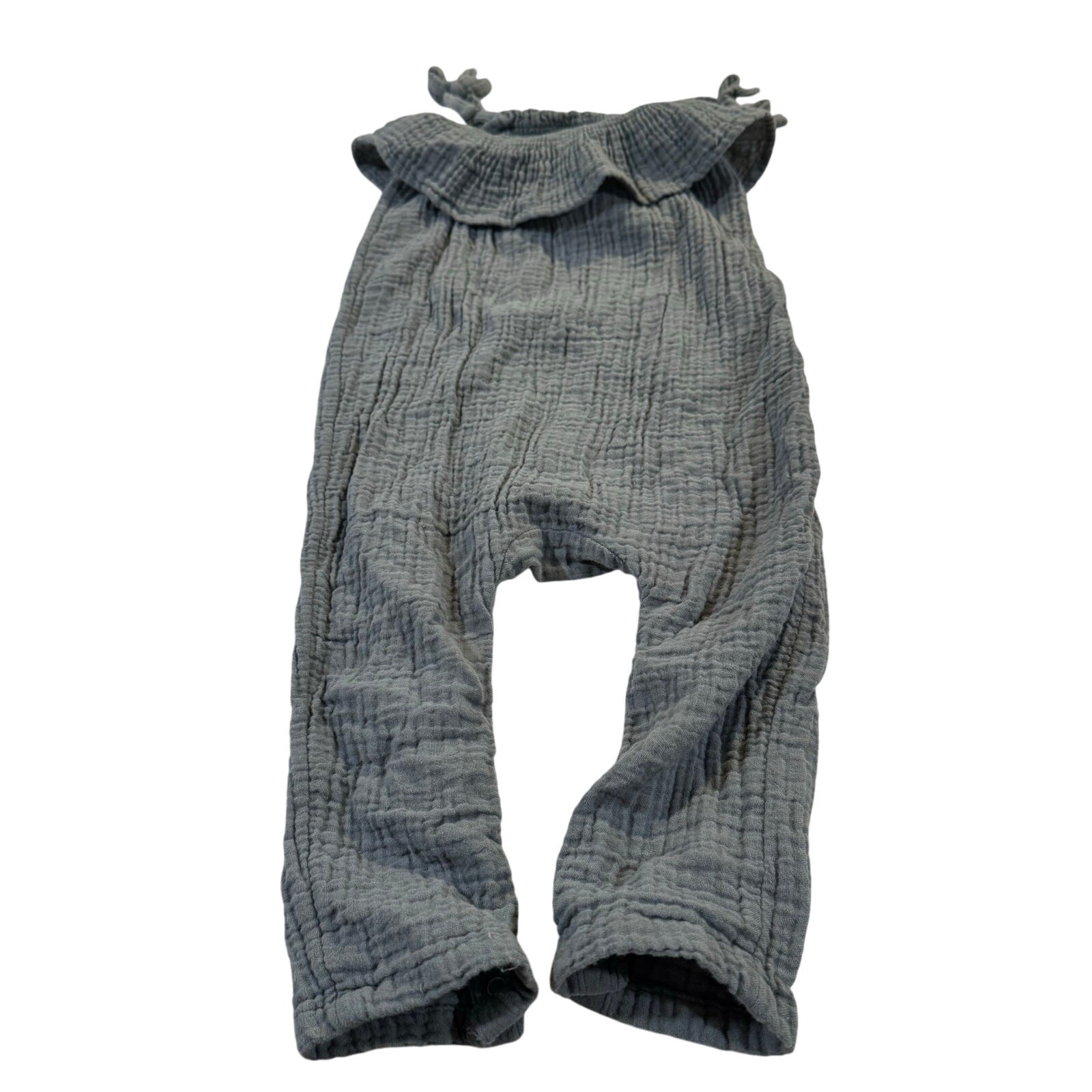 Grayson Collection Baby Girl 18M Grey Romper 100% Cotton