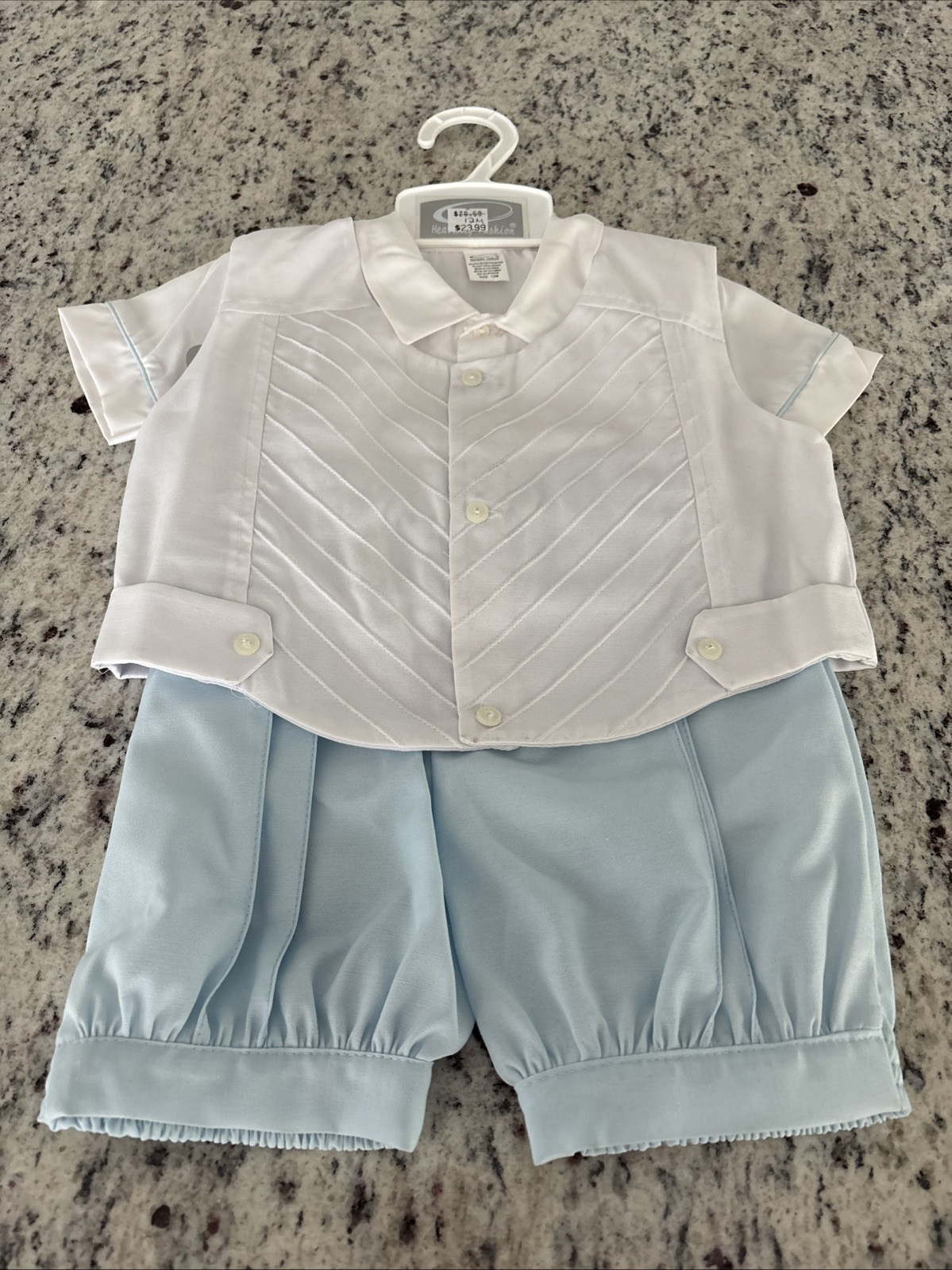 New With Tag Boy Outfit 3 Piece Sets Sizes 9M and 12M From Heavenly Fashion