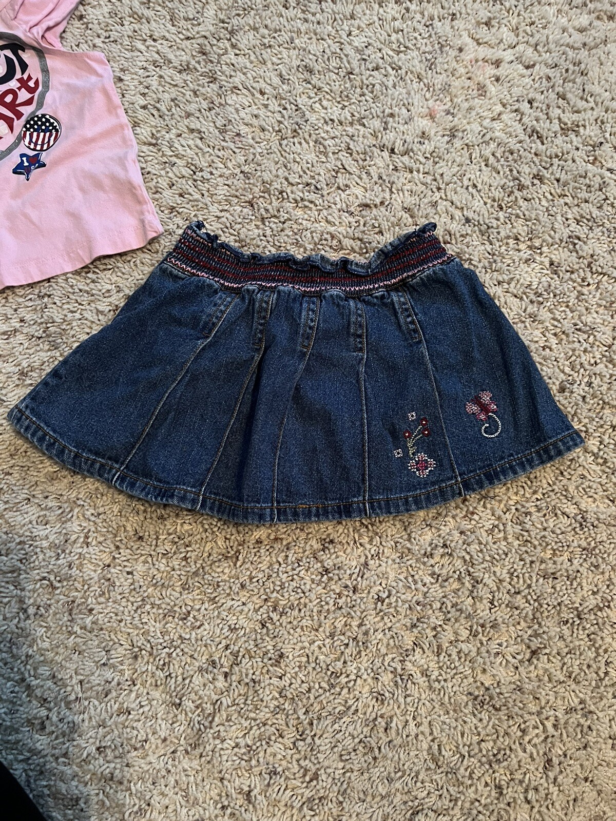 Baby Girls 2pc Outfit Faded Glory 18 Months EUC