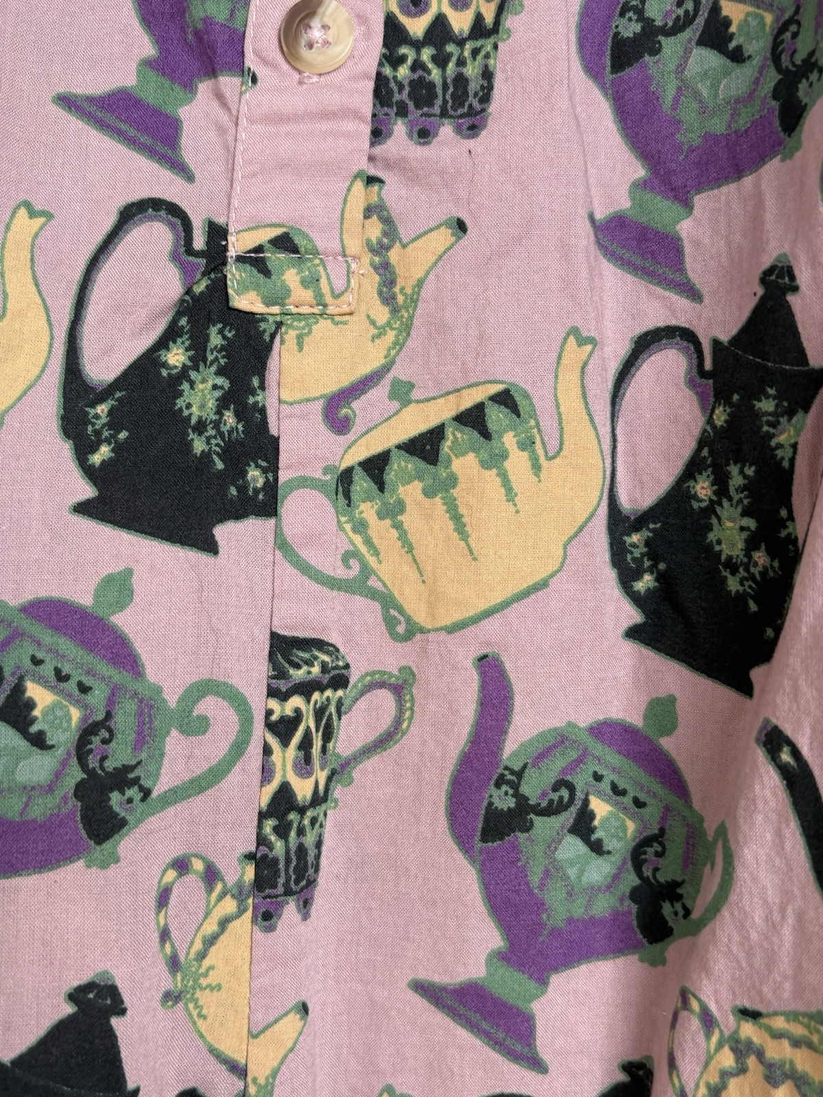 Kate Quinn 4T Tea Cup Bell Bottom Wide Leg Ruffle Jumpsuit Plum