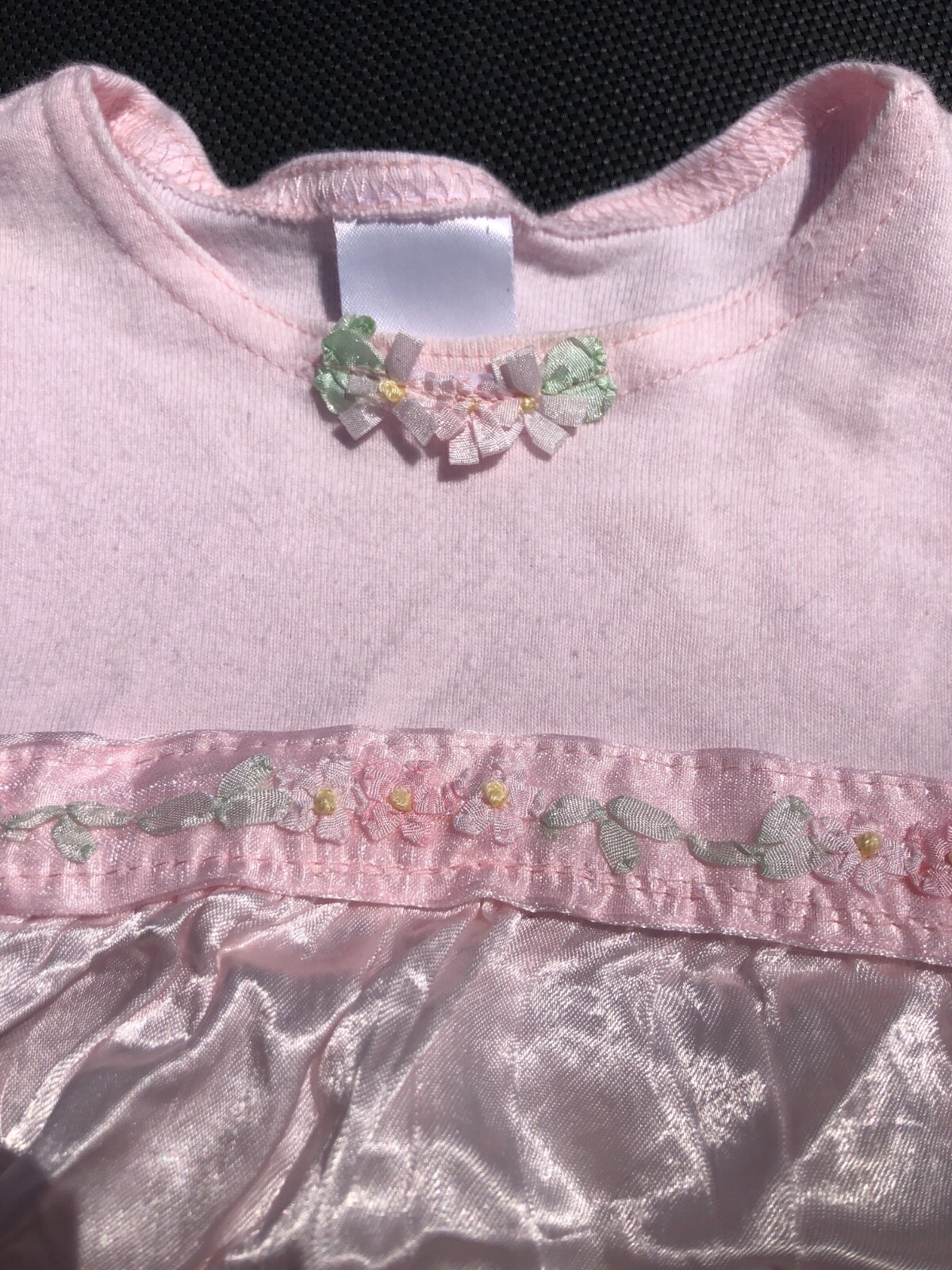 Giggle Moon baby girls pink comfy 2pc outfit, 6-12
