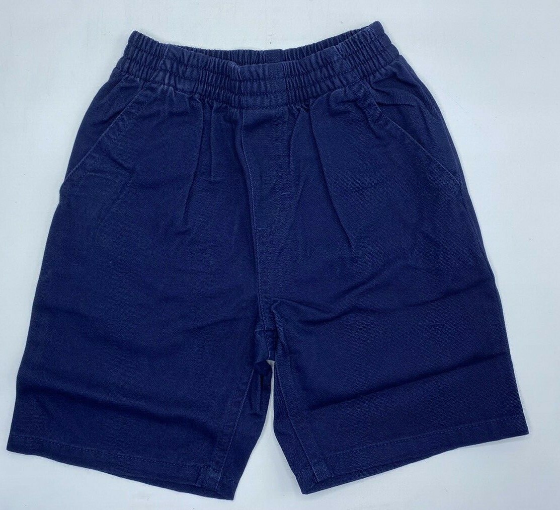Boys Size 4T Adorable Lucky Brand 2-Piece Short Set Summer Outfit Gray & Blue