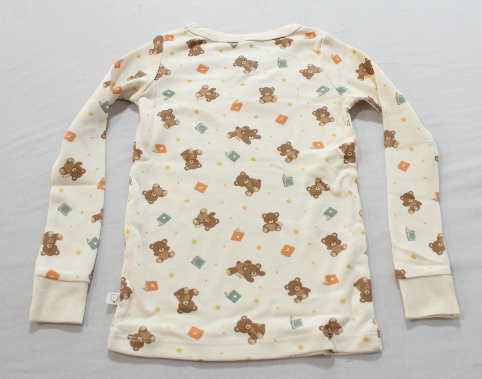 Mori Unisex Toddler’s Pajama Shirt & Pants Set EH6 Teddy Bear Size 3-4Y NWT