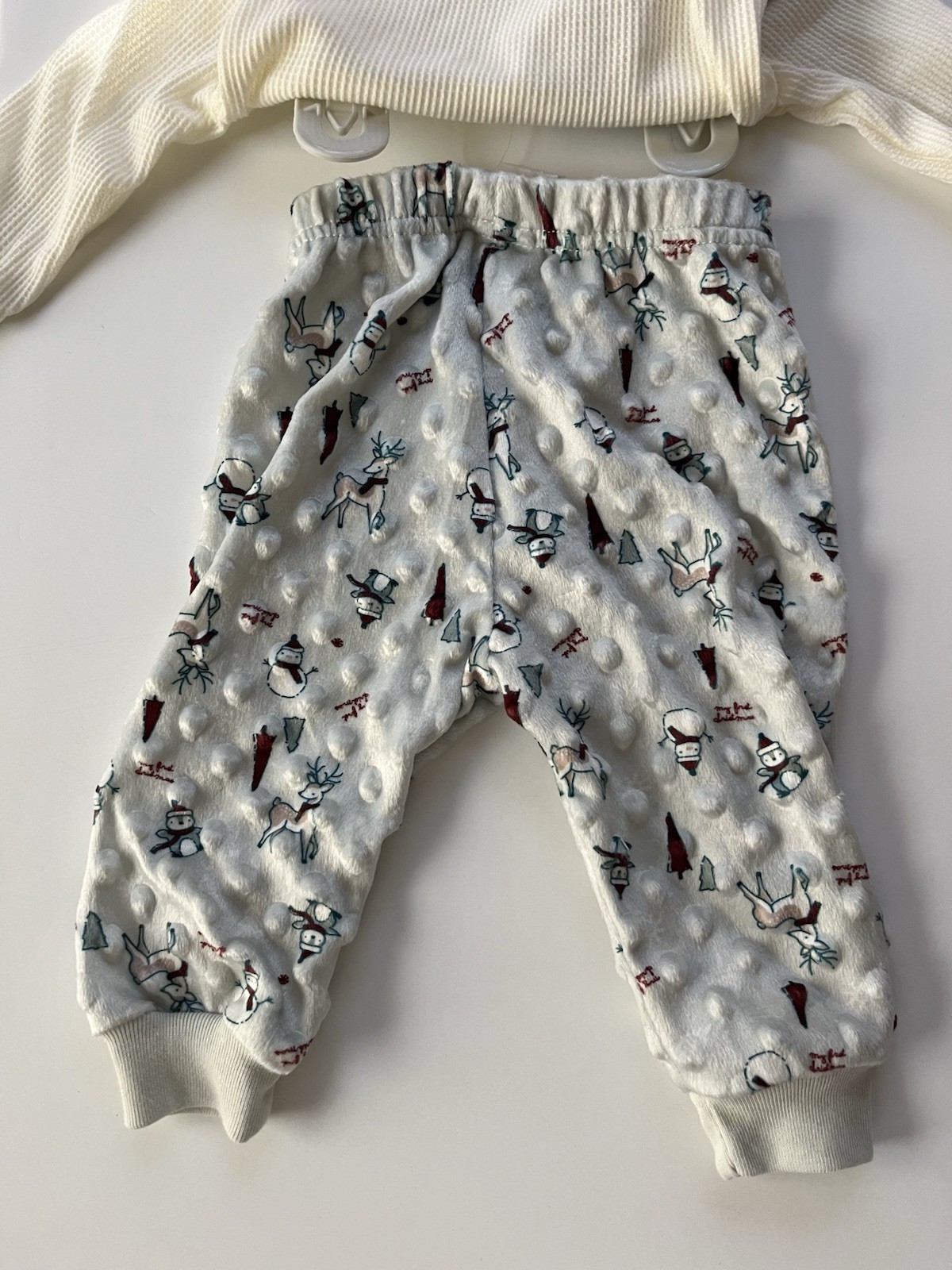 NWT Kyle & Deena Ivory Puffy Fabric W/My First Christmas 3 Piece Set – 3-6M