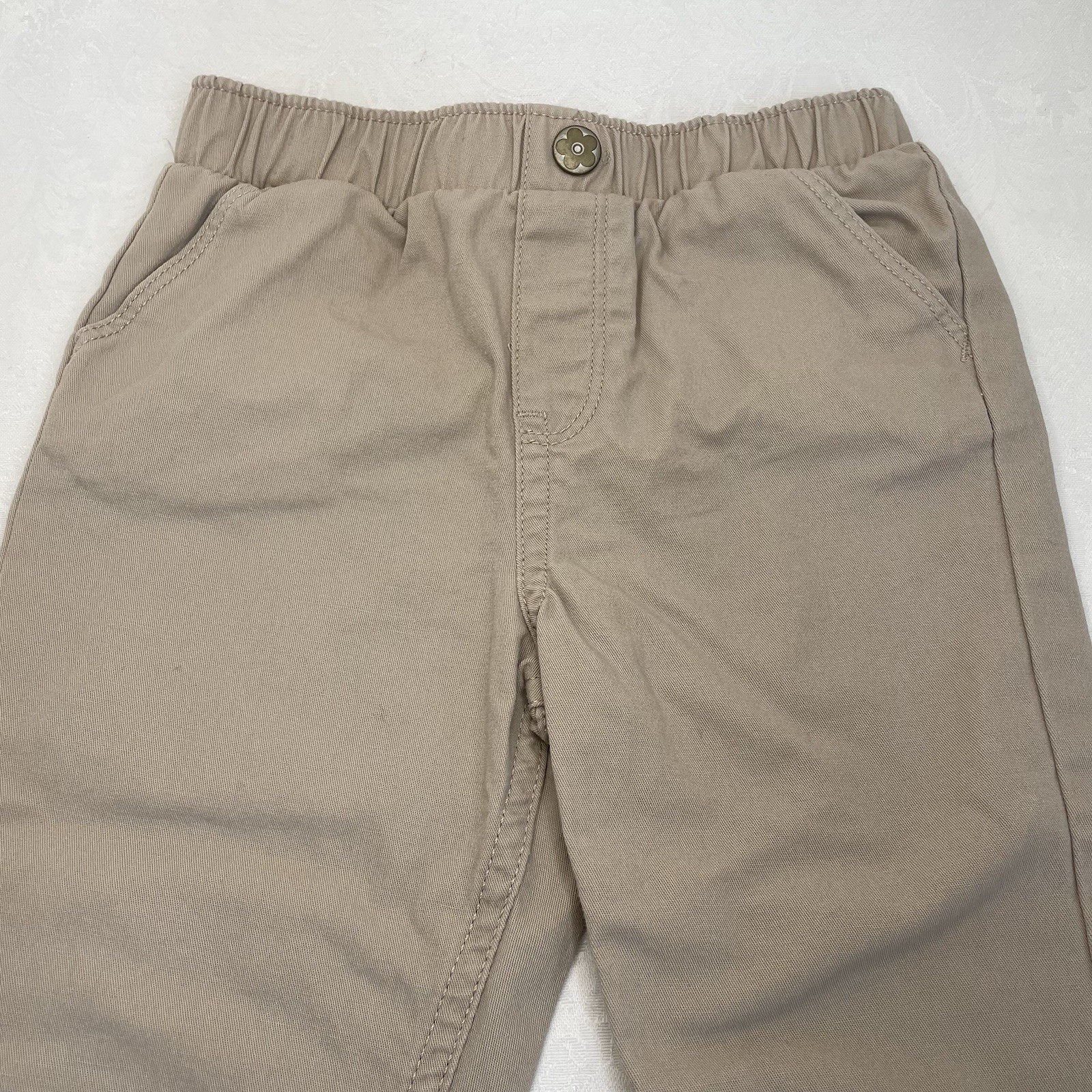 Mama’s Little Dude Toddler Boy Outfit Long Sleeve Shirt with Khaki Pants 2T 24M
