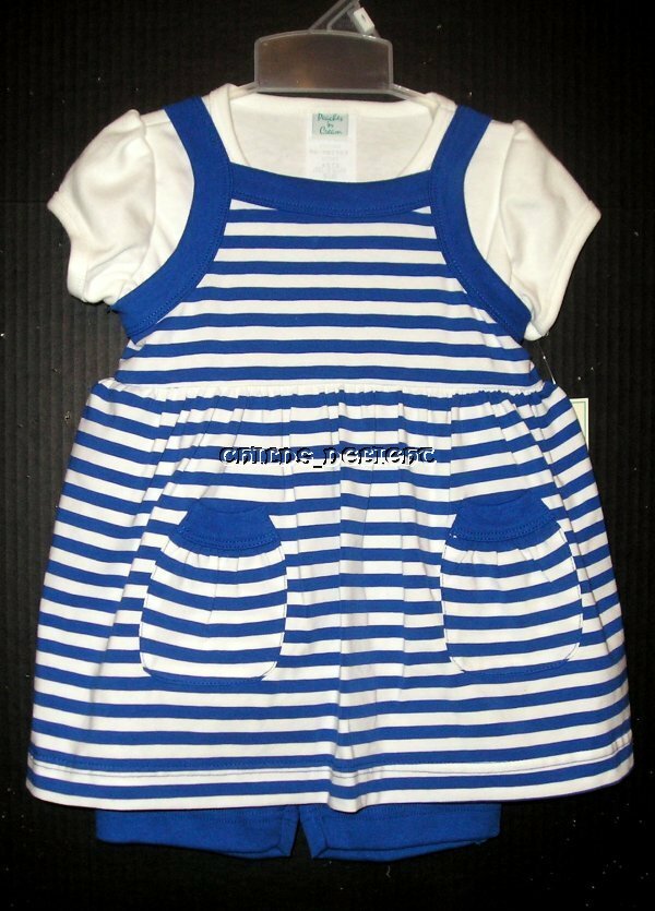 PEACHES AND CREAM TODDLER GIRL 3PC SHORT SET SZ. 4T NWT