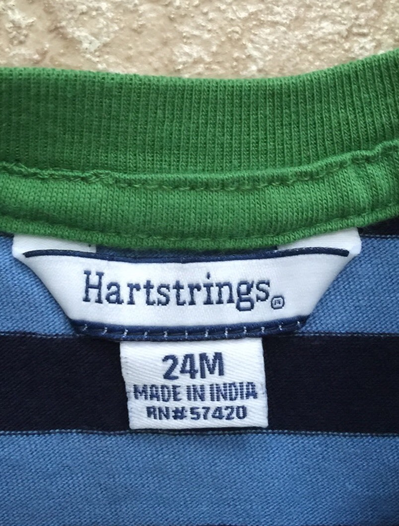 NEW Hartstrings Boys Long Sleeve Shirt Top And Pants Set Whale Blue Green 24M