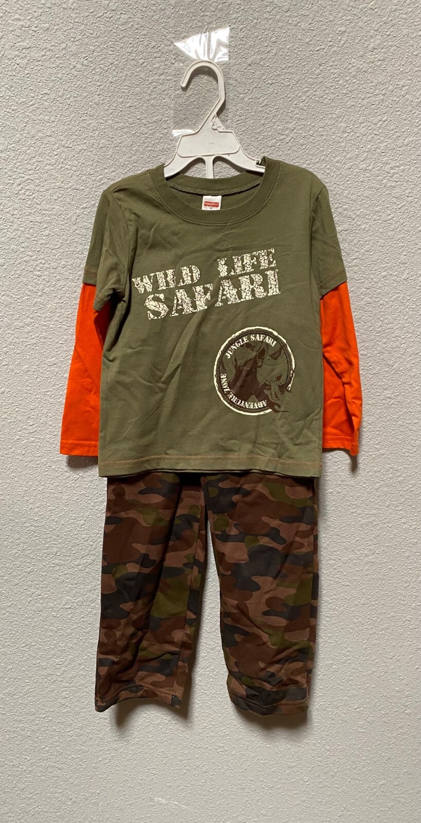 Fisher Price pants 2 pieces set Safari Life New retail $20.00