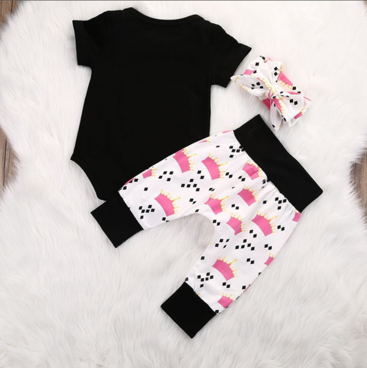 Infant/Newborn “I’m A Princess Set” (3 Piece Set)-Shipped in the U.S. NOT China