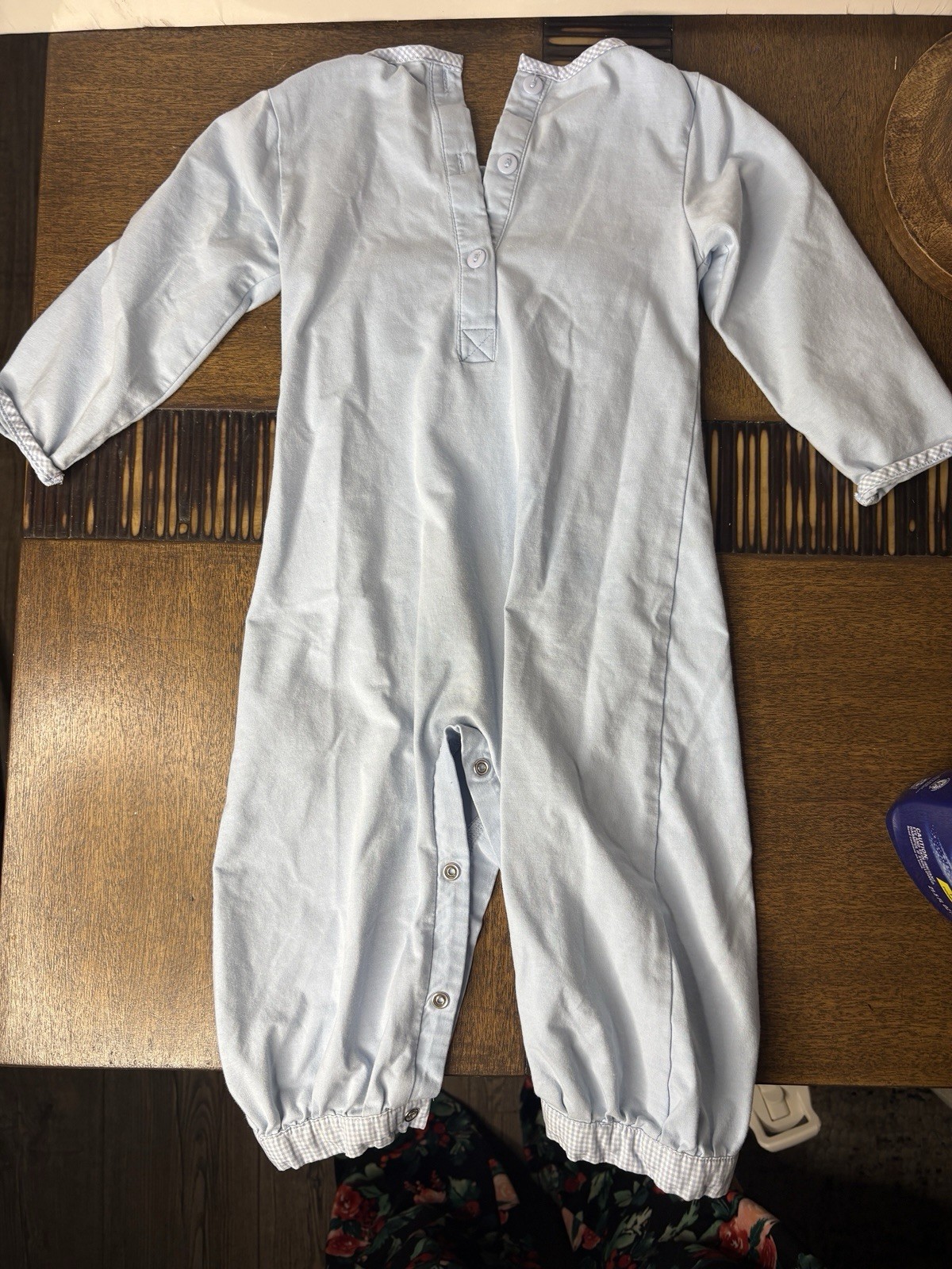 Classic Southern Smocks Boys 18 Month Puppy Dog Jon Jon Jumper Blue