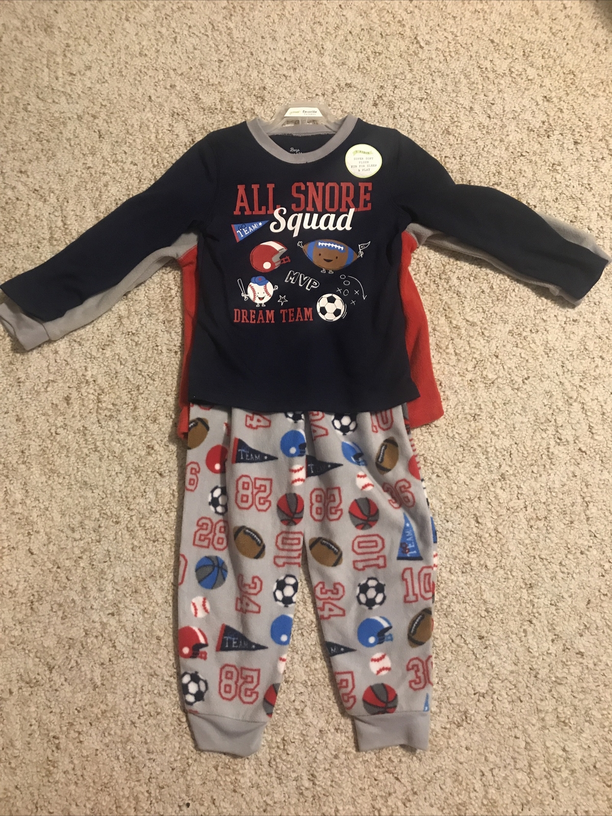 Member’s Mark Boy 3-pc Pajama , My Favorite Pajama 3T