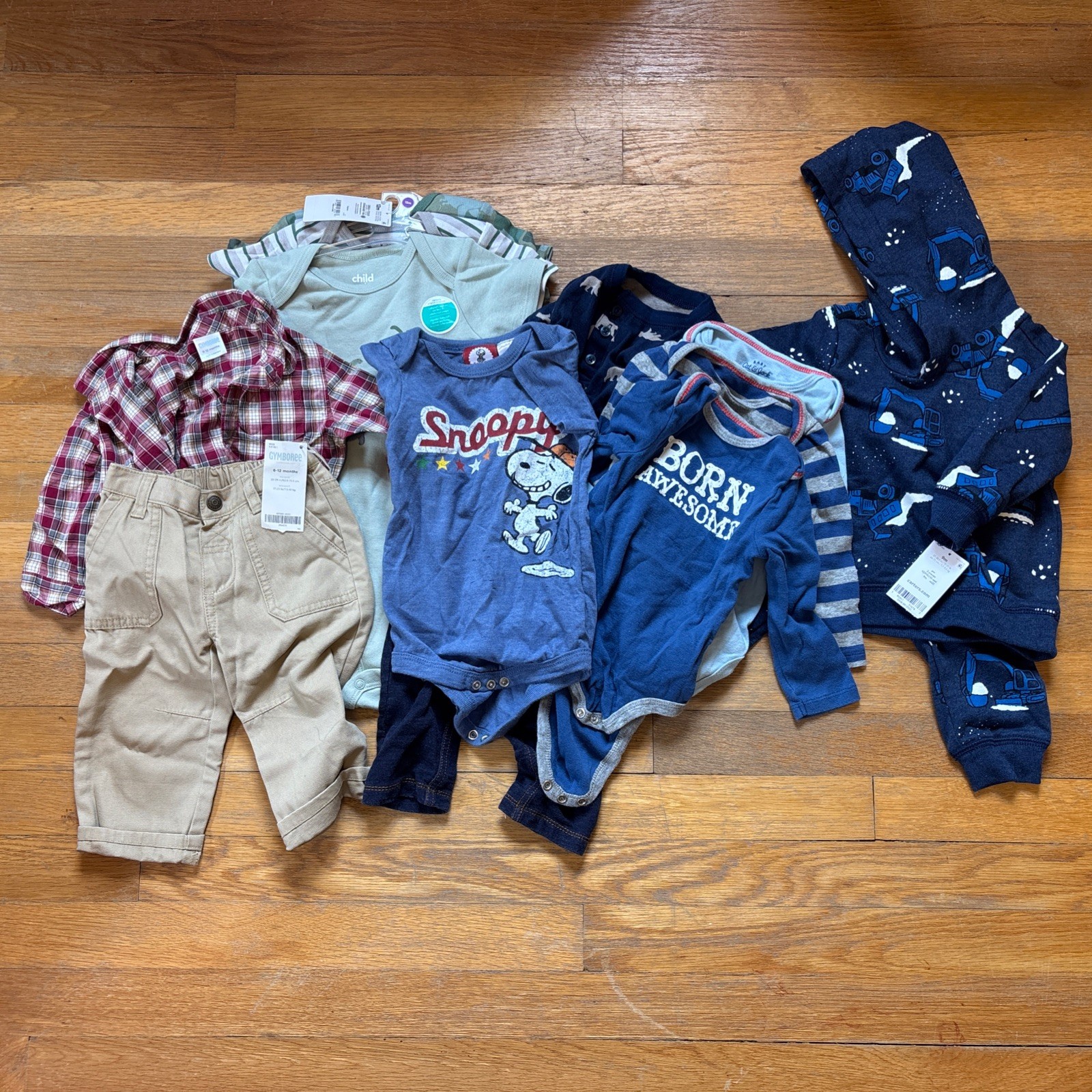 Carters/Children’s Place/Cat and Jack 9-12 Month Lot Baby Boys Clothes. Most NWT