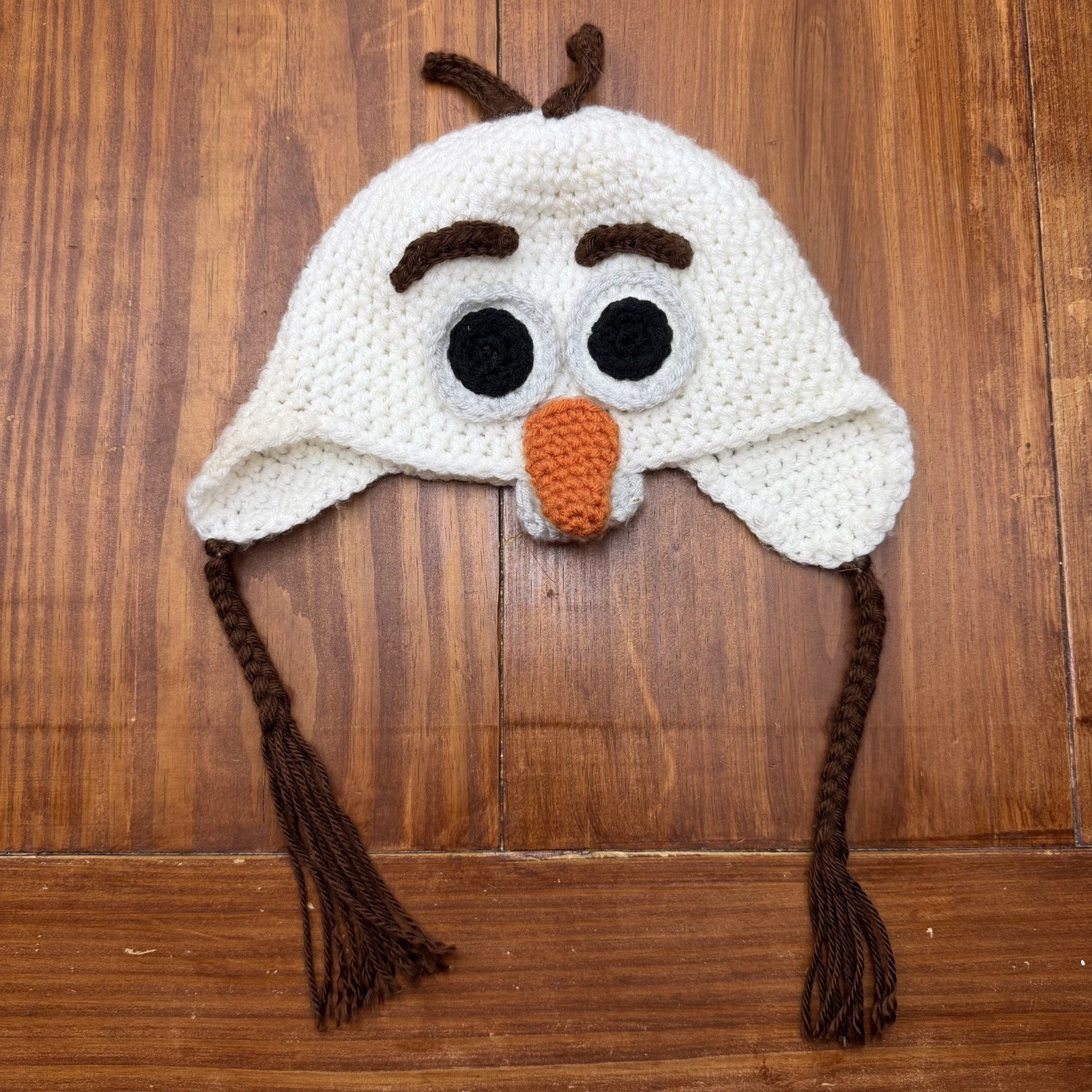 Olaf Snowman Frozen Hat – Disney Wig – Baby Hat -Halloween Outfit Costume