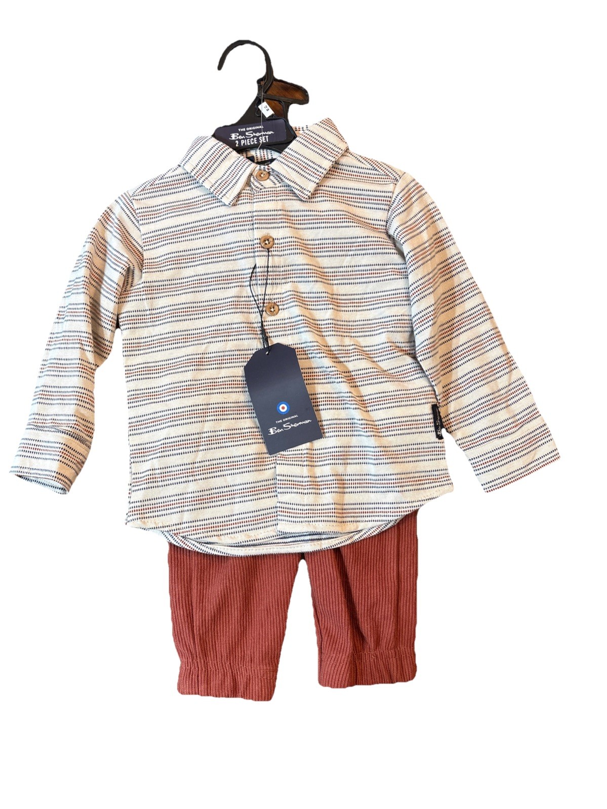 Ben Sherman US Size(12M) 2 Piece Set N.W.T(RN#15517) CA#61878 New with Tags