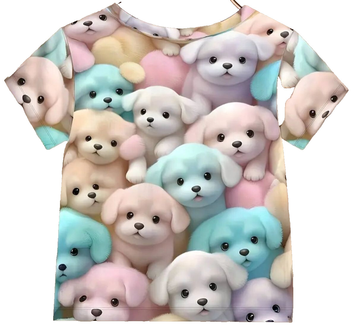 PUPPY DOG SHIRT-New size 3 to 4 YEARS