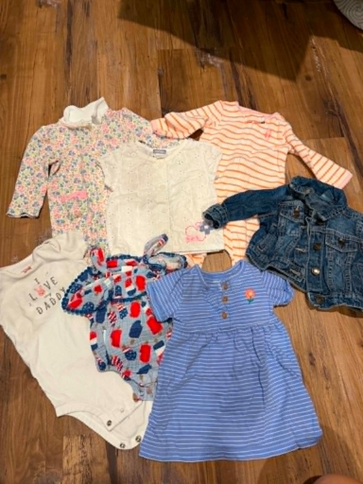 Baby Girl Assorted Clothing Bundle 6 Months