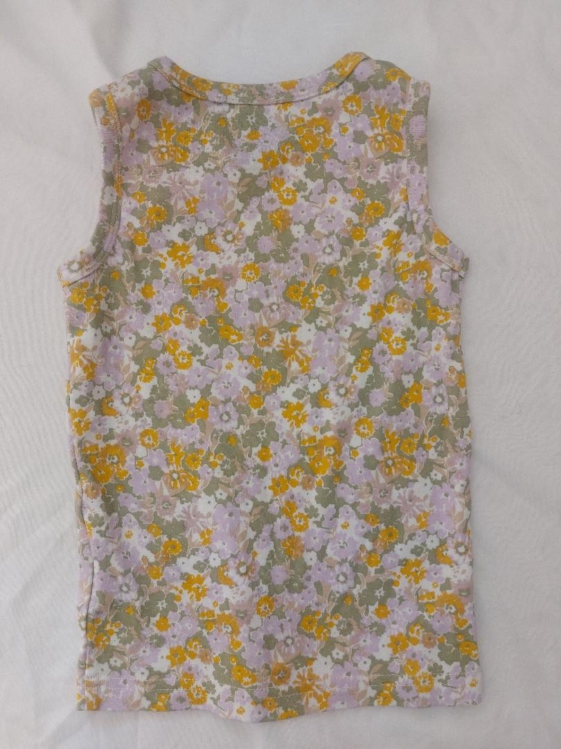 Carter’s Toddler Girl Multi-Color 2-Pc Floral Print Top/Shorts Outfit Set Sz 4T