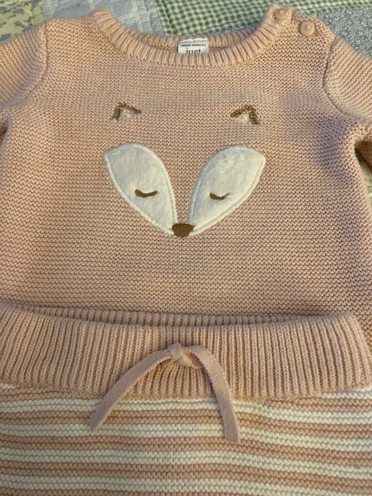 2 Piece Baby Sweater Set 3 Mo. Just One You