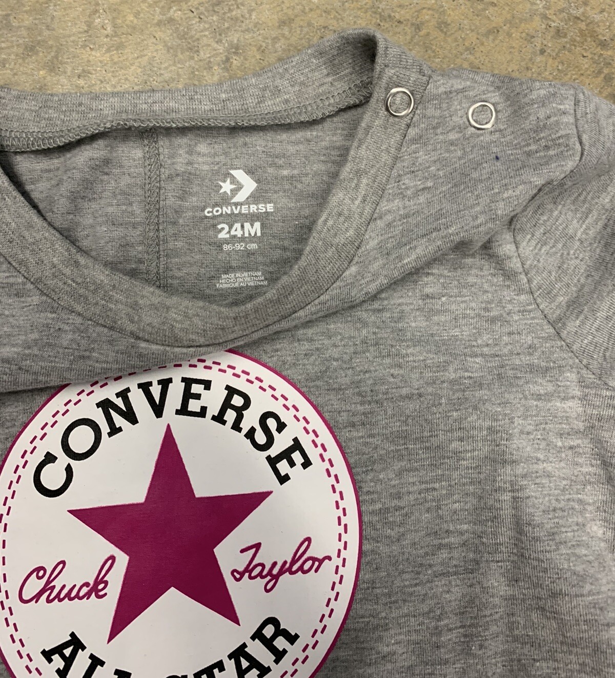 Converse All Star 2 Piece Set New With Tags Size 24 Months