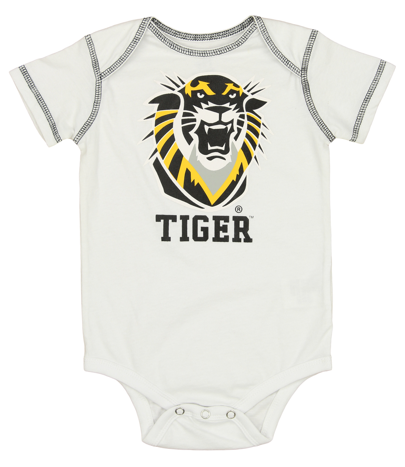 Outerstuff NCAA Infants Fort Hays State Tigers 3 Pack Creeper Bodysuit Set