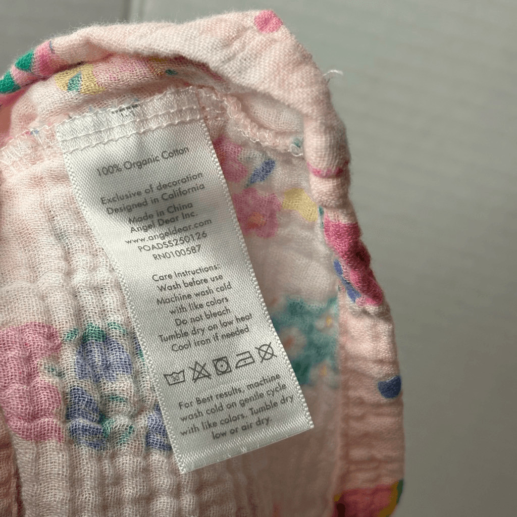 Angel Dear Baby Girl Ruffle Top and Bloomer Pink Floral Popsicles 12-18M NWT