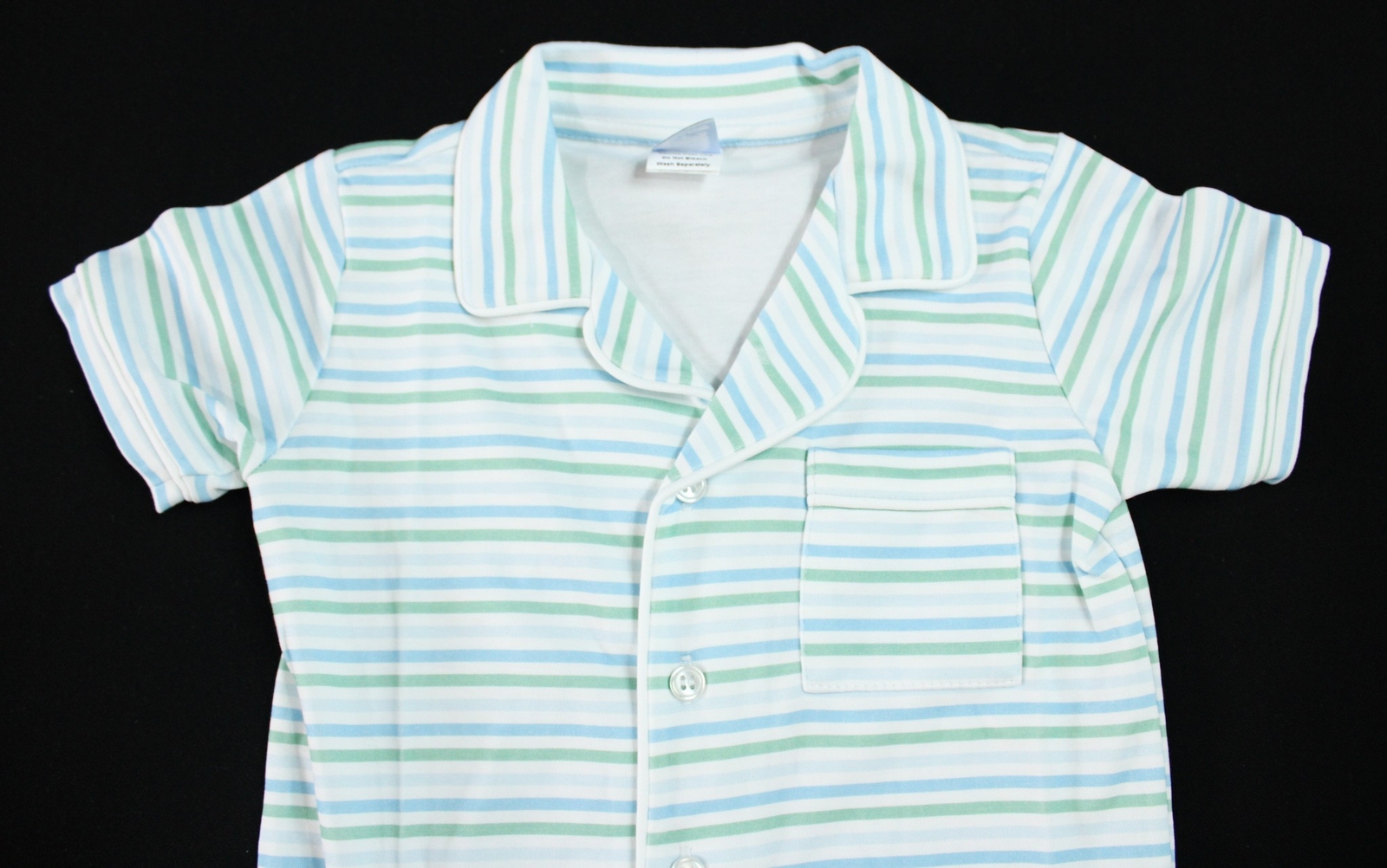 Willow Boy’s Short Sleeve Striped Mick Man Lounge Set CA4 Multicolor Size 4T