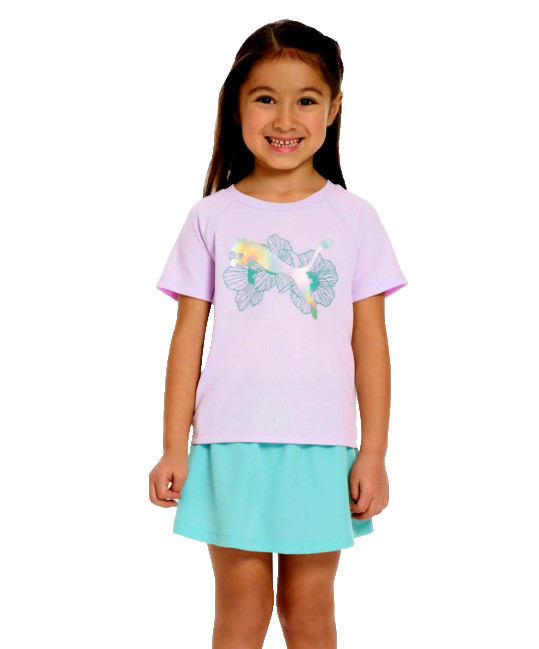 New $42.00 PUMA Toddler Girls Adorable 2-piece Set – Tee & Skort – Size: 3T