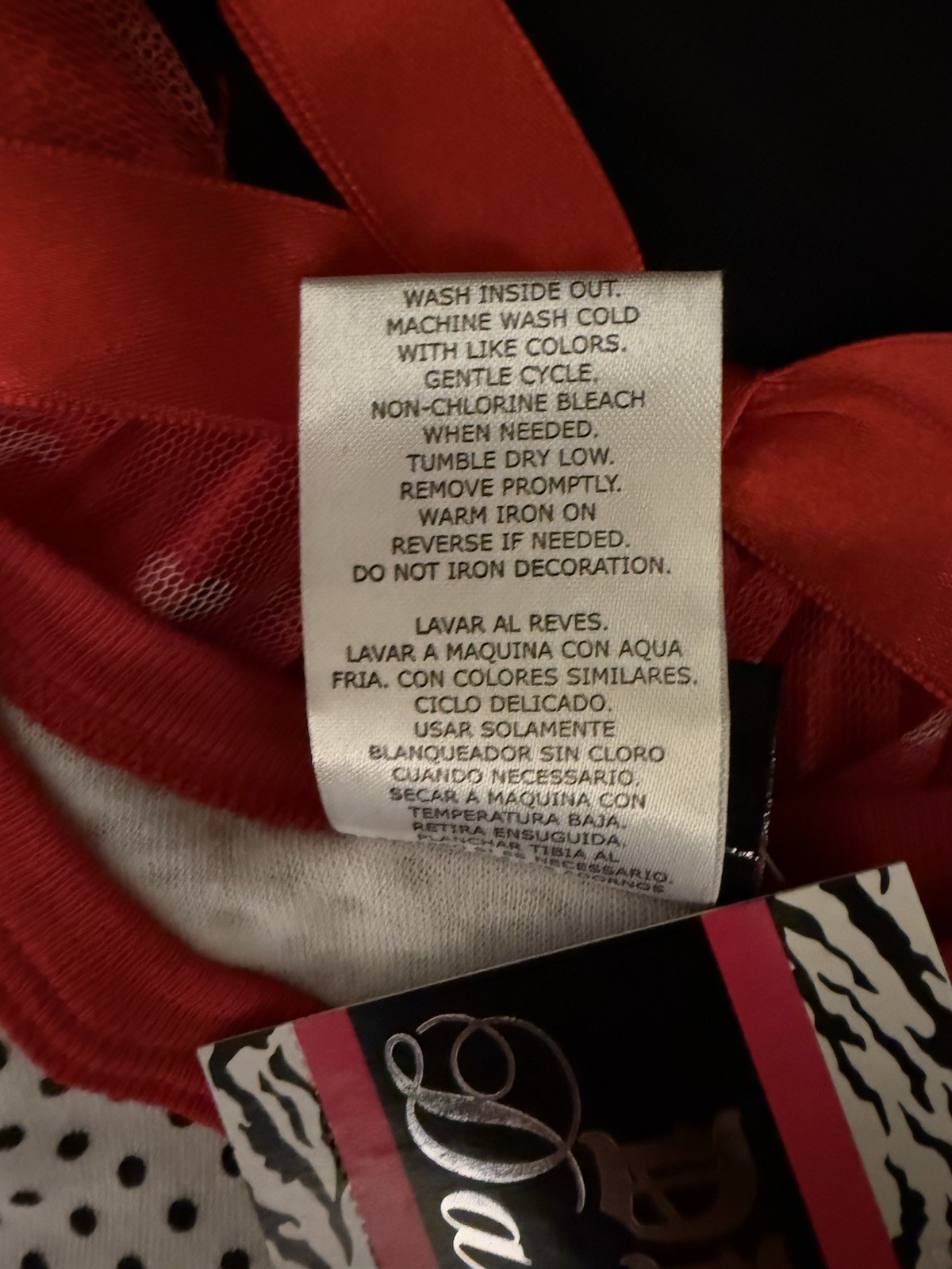 NWT DDG Darlings Baby Ladybug Outfit with Tulle Skirt Size 3-6 Months
