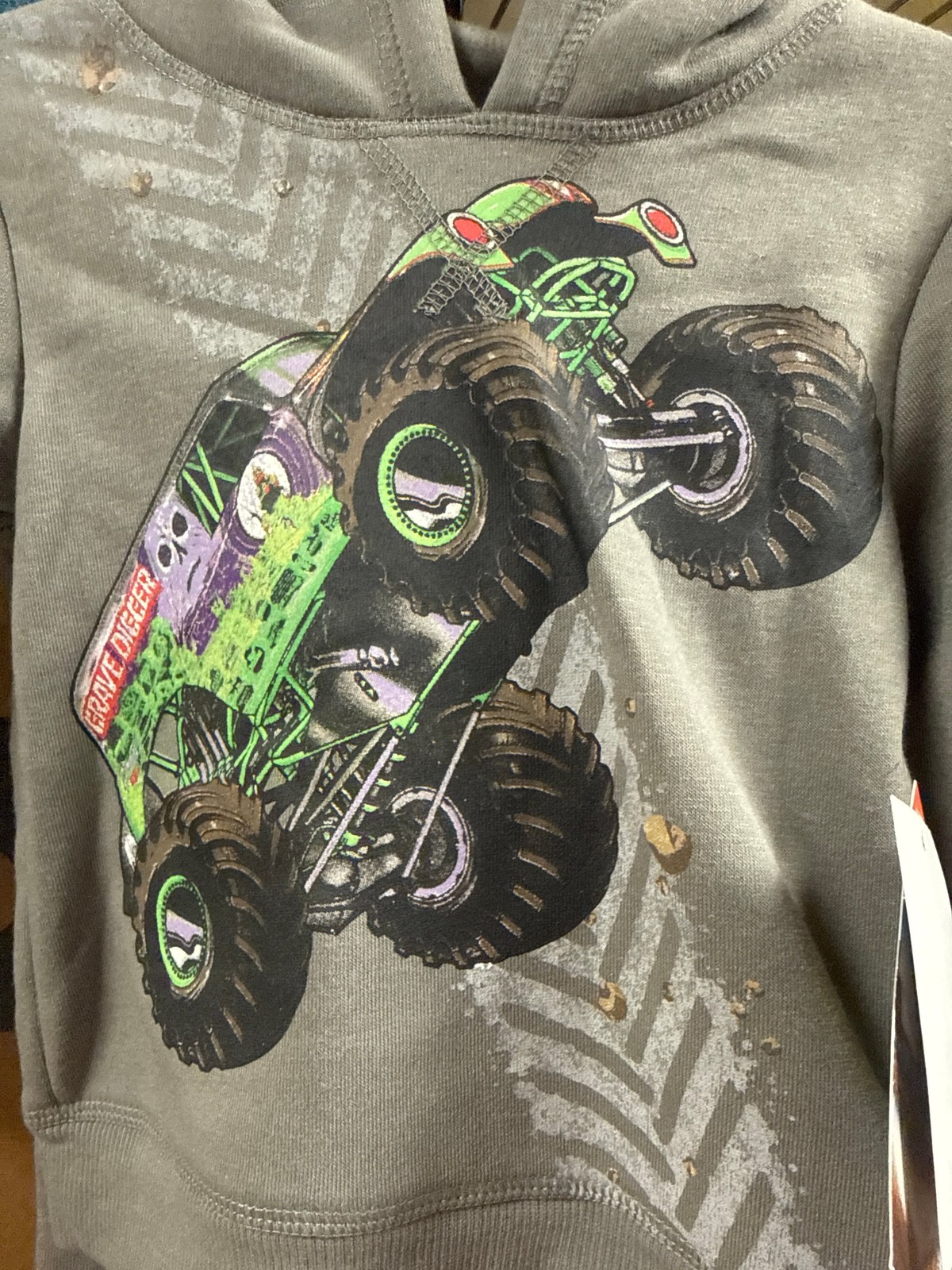 Monster Jam Toddler Boy Hoodie and Joggers Set Size 2T