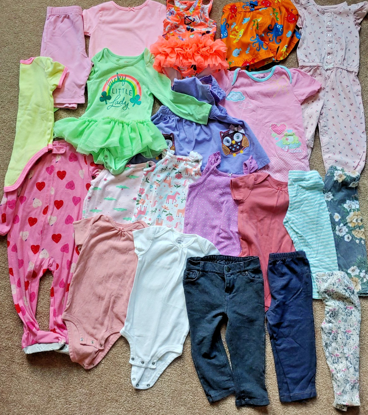 Carter’s, Jumping Bean, BABY GAP 18 Month Baby Girl Clothes Lot of 21, Swimsuit