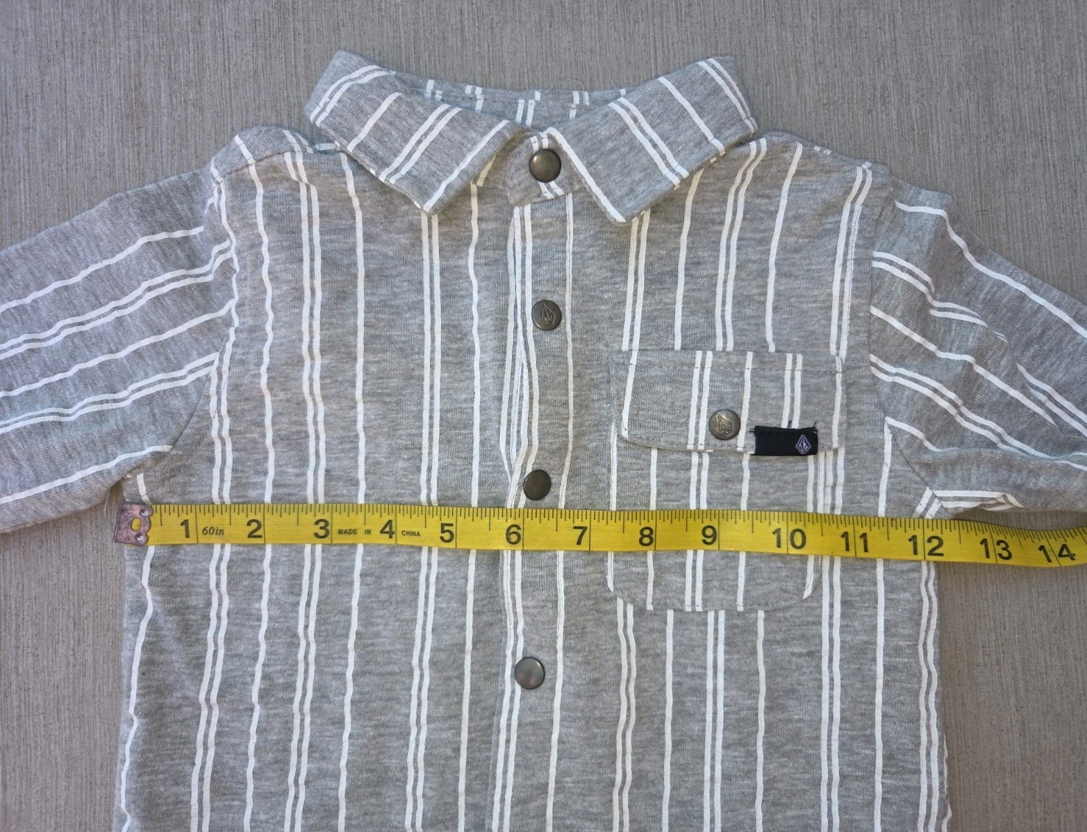 Volcom Matching Sets Toddler 2 T Striped Shirt And Black Pants Set