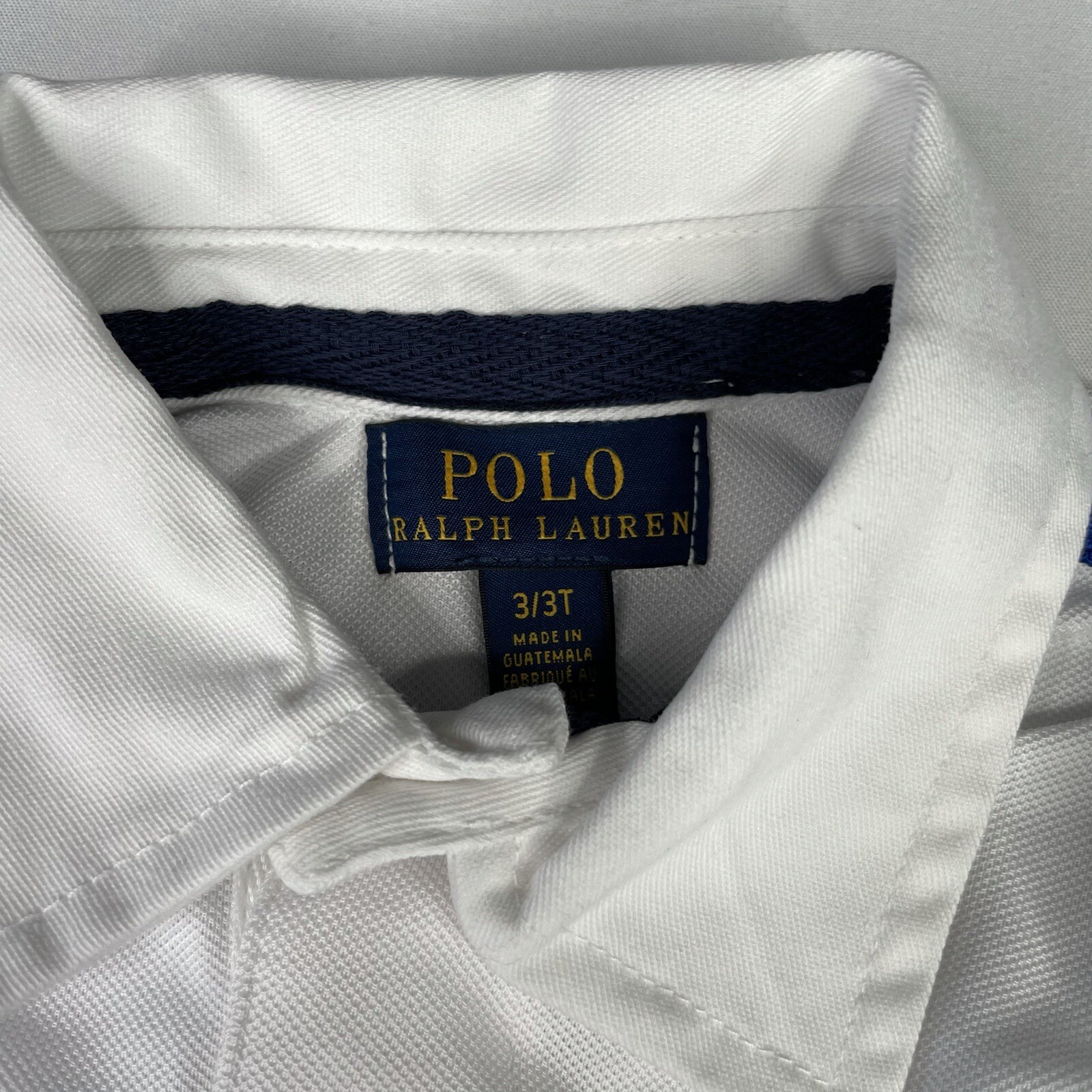 Polo Ralph Lauren Boys Polo Shirt & Pants Outfit Size 3/3T Mesh Polo Outfit