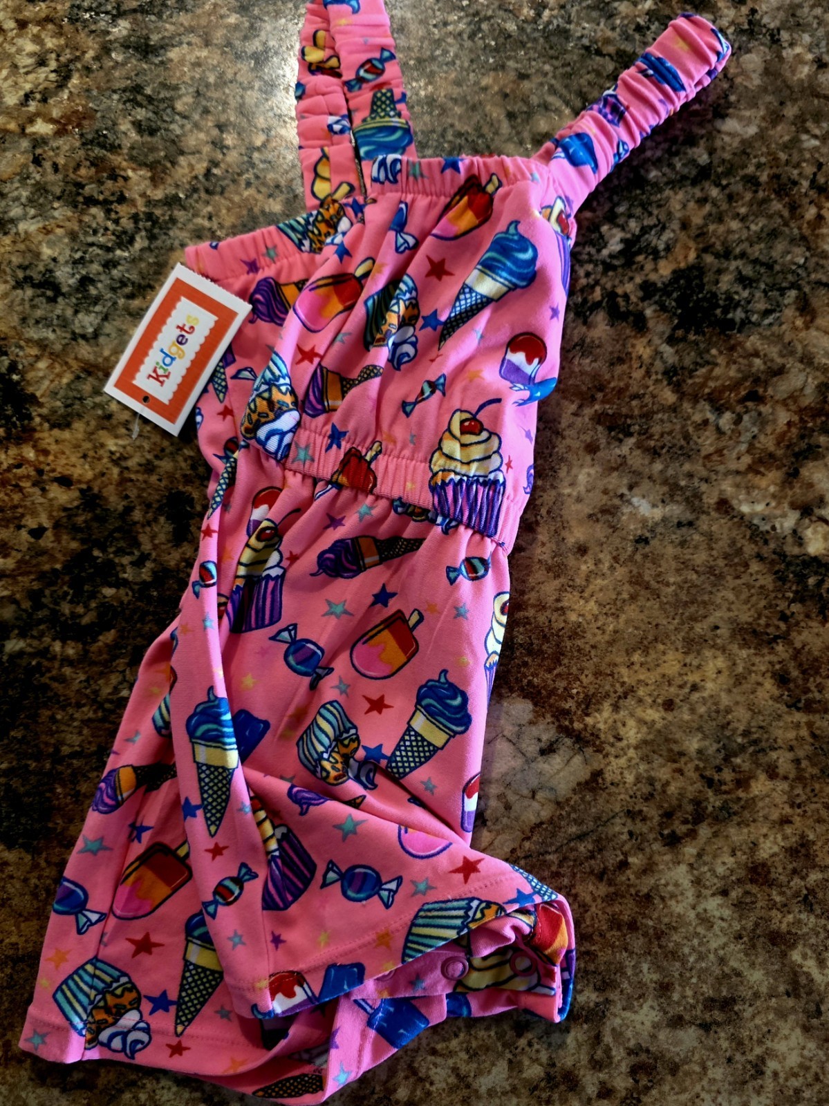 Kidgets. Size 24M. Ice Cream Cupcakes Pink Plush