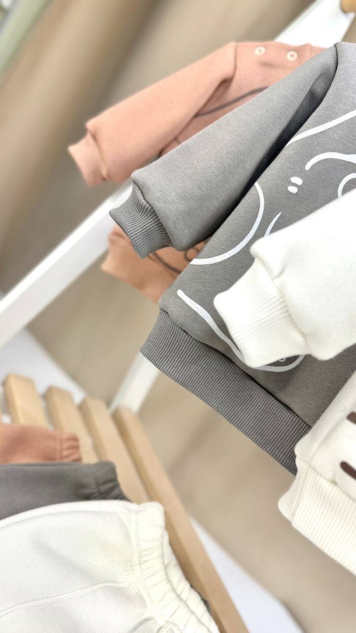 Baby Outfit Set Sweatshirt + Pants Cotton 80-86cm 12-18 Months 18-24 Months