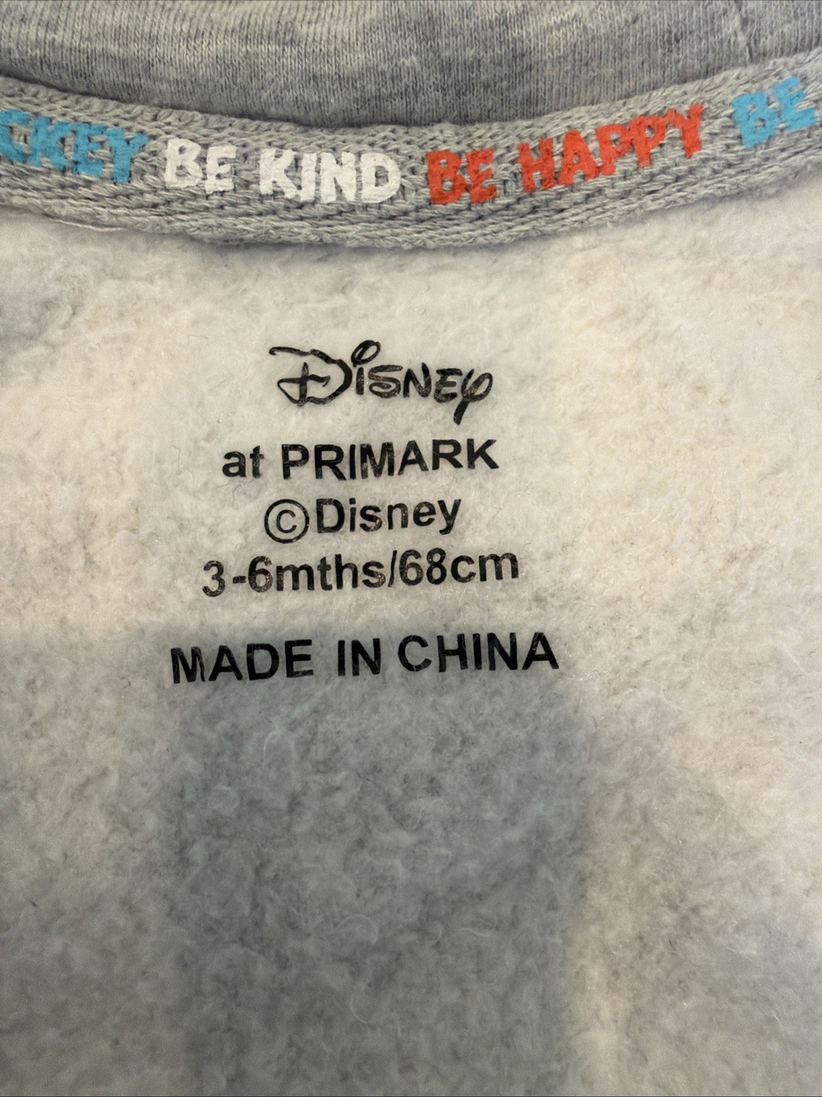 Baby Sweater Outfit Set 3-6 Months Disney Mickey Mouse With Ear Hood