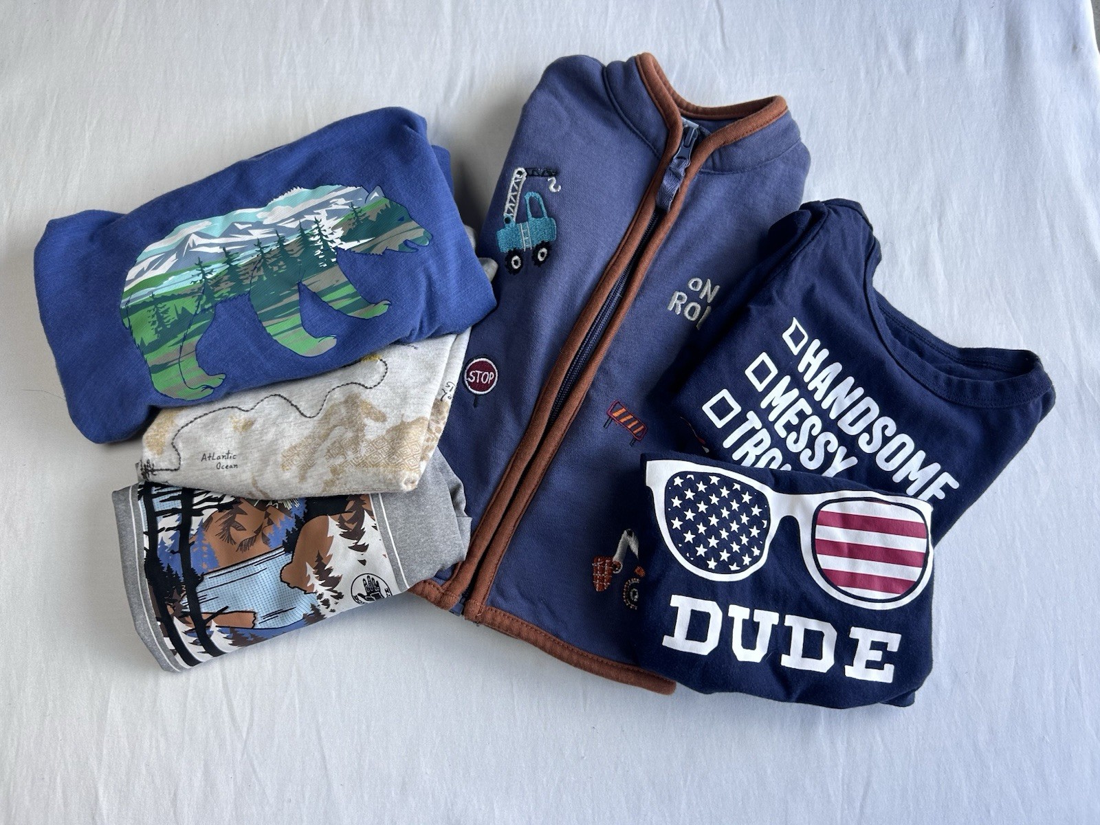 6-Piece 2T “Little Adventurer” Baby Boy Bundle Size 24 Months