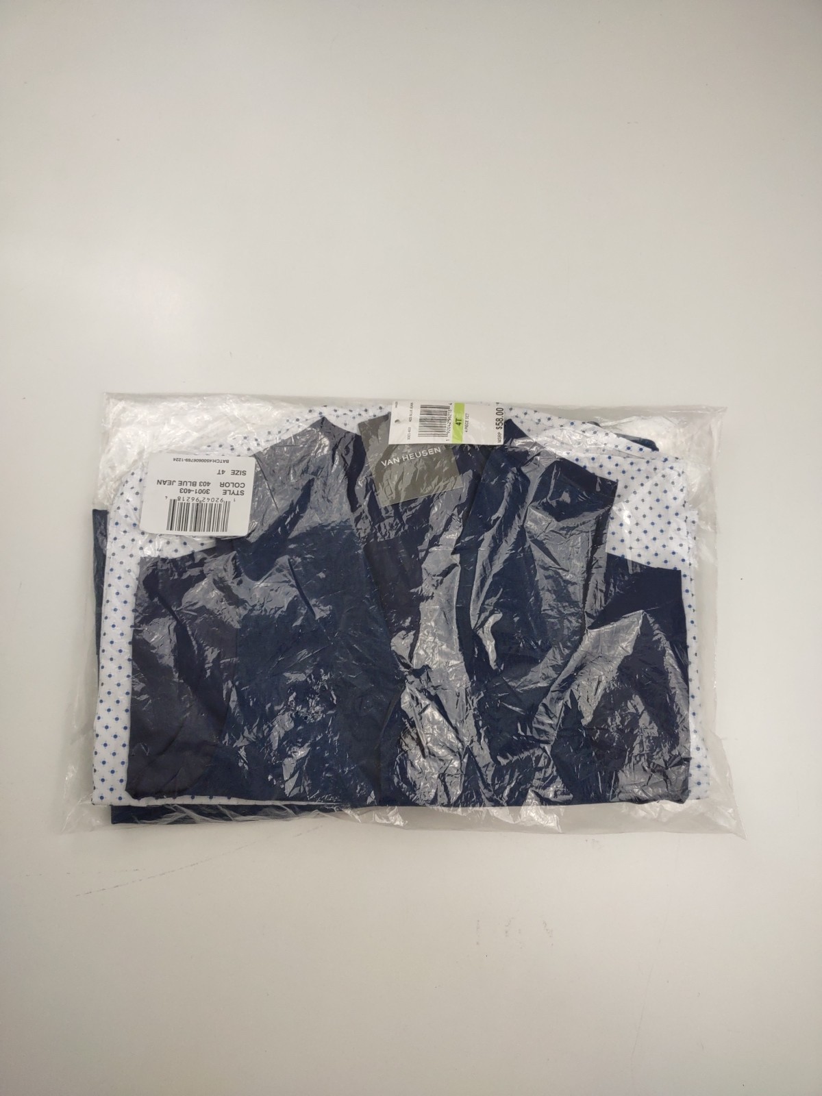 Van Heusen Boys 4-Piece Formal Suit Set, Vest, Pants, Dress Shirt & Tie, 4-T NEW