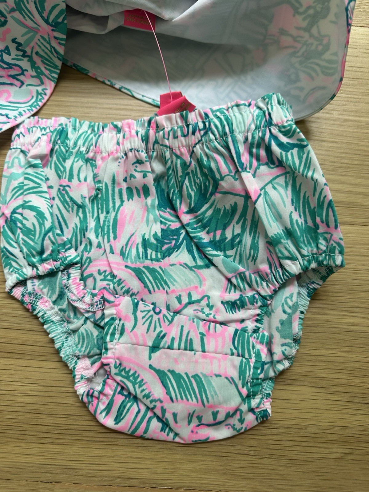 Lilly Pulitzer Baby Lily Shift & Bloomers Bright Green Agate Girls 12-18M NWT