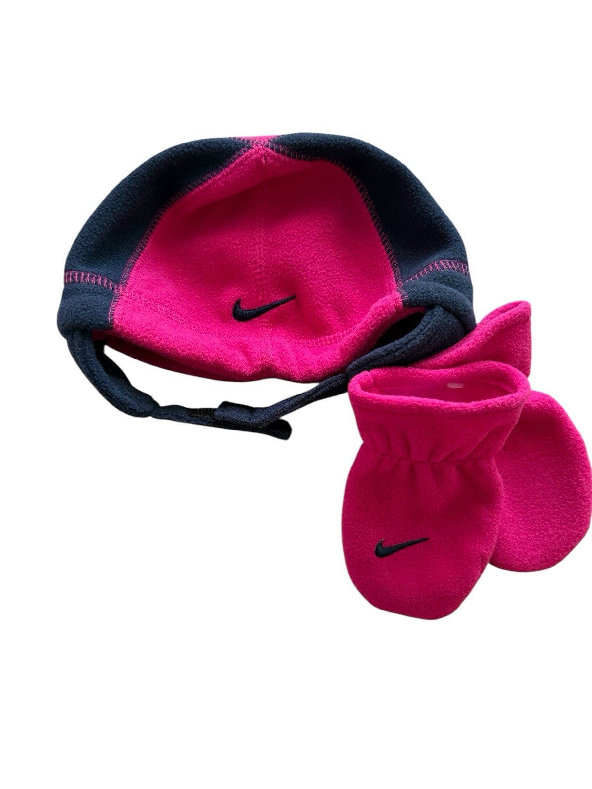 Nike Infant Baby Girl 2-Piece hat and gloves