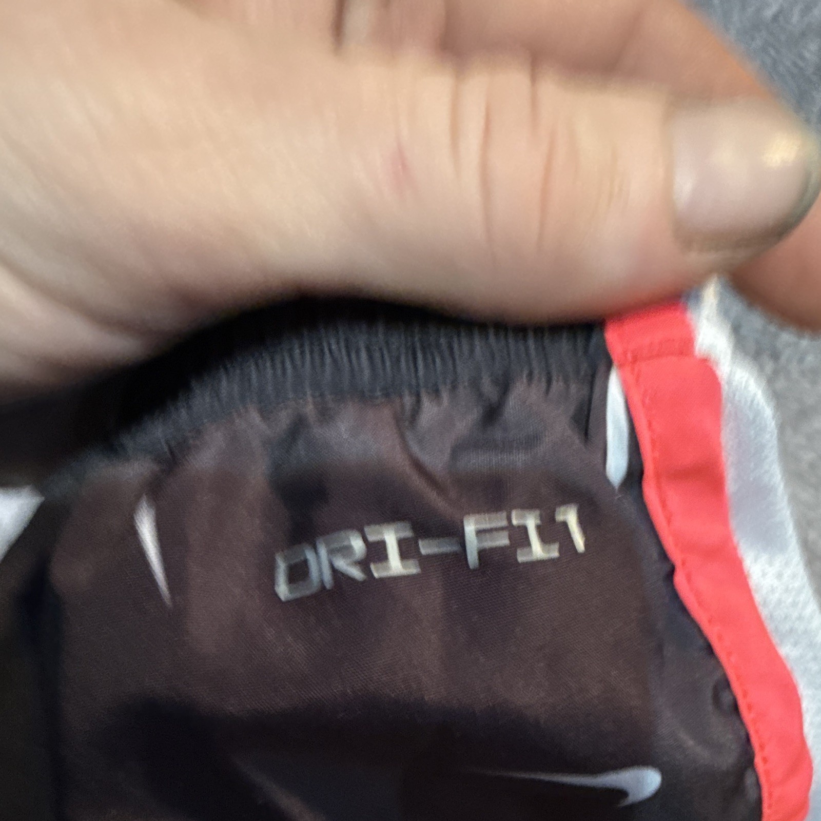 Nike Dri-FIT 24M 2-Piece Long Sleeve Bodysuit & Shorts Set Black/Red
